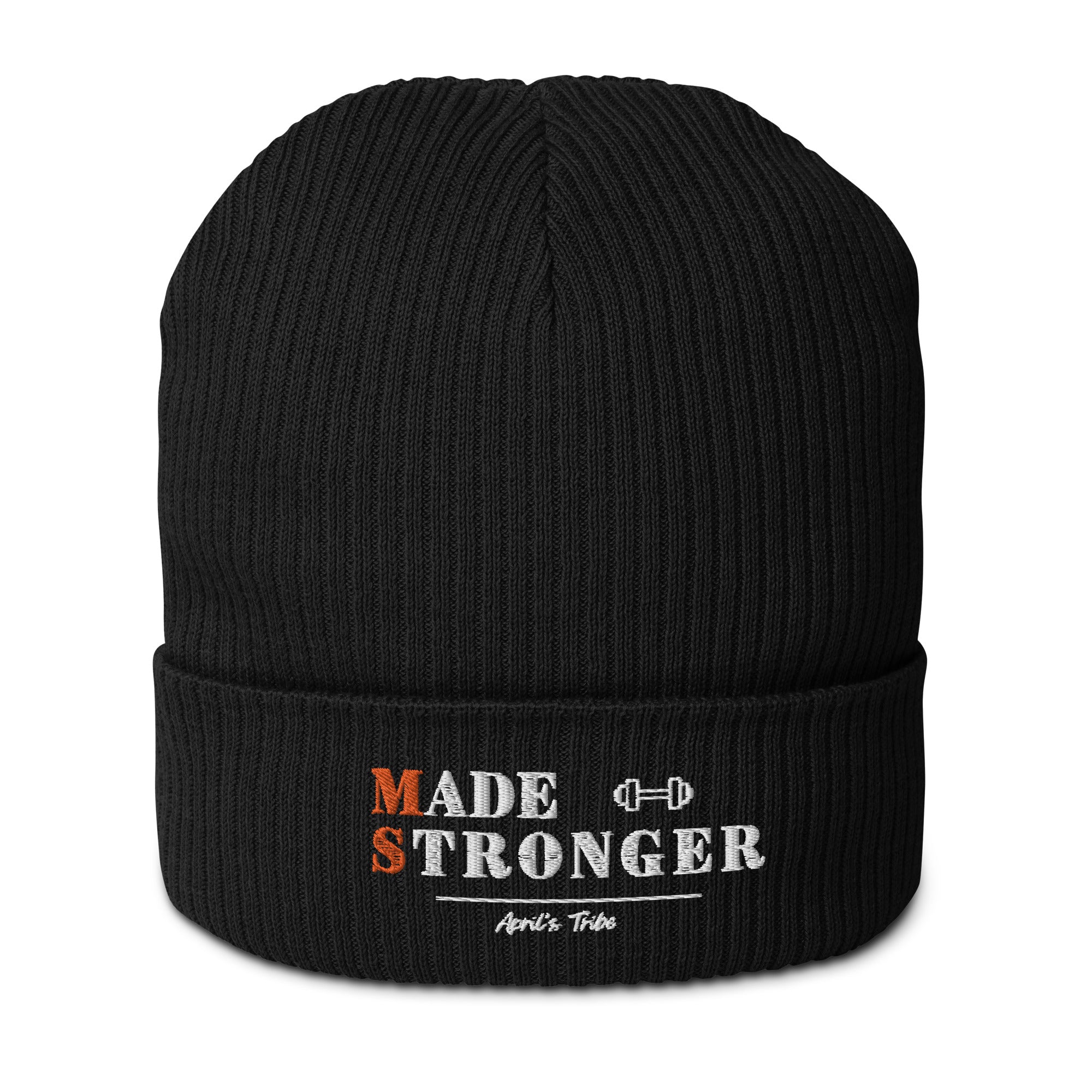 Organic ribbed beanie