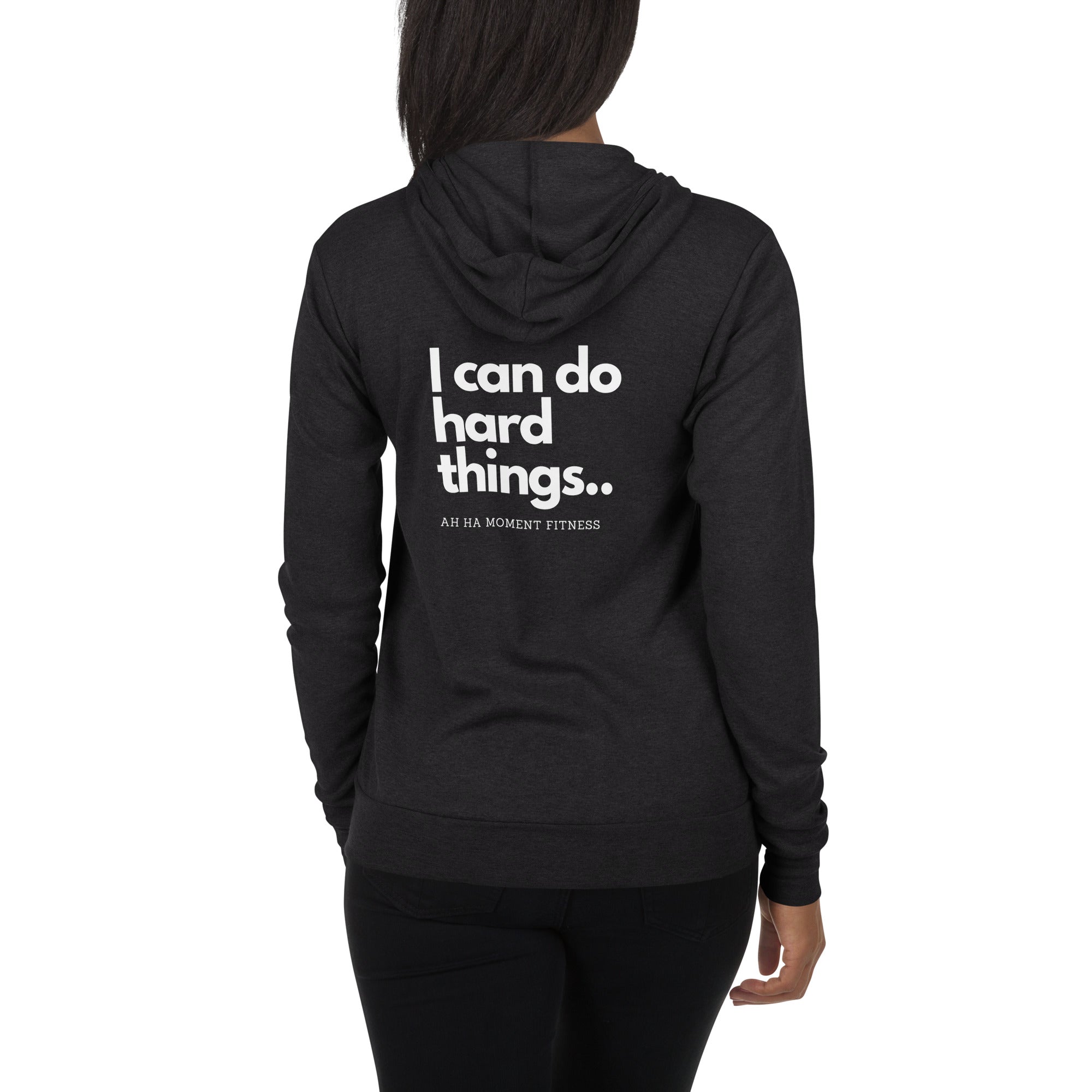 Unisex zip hoodie