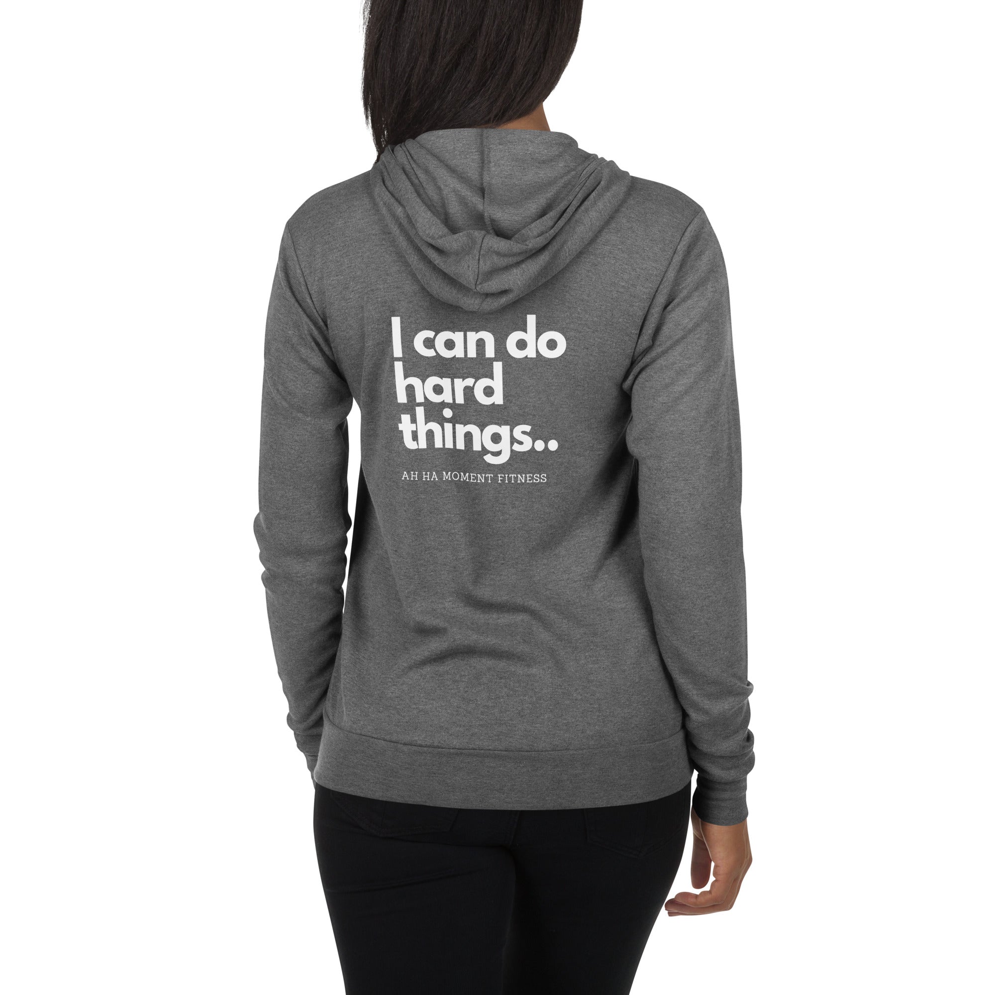Unisex zip hoodie