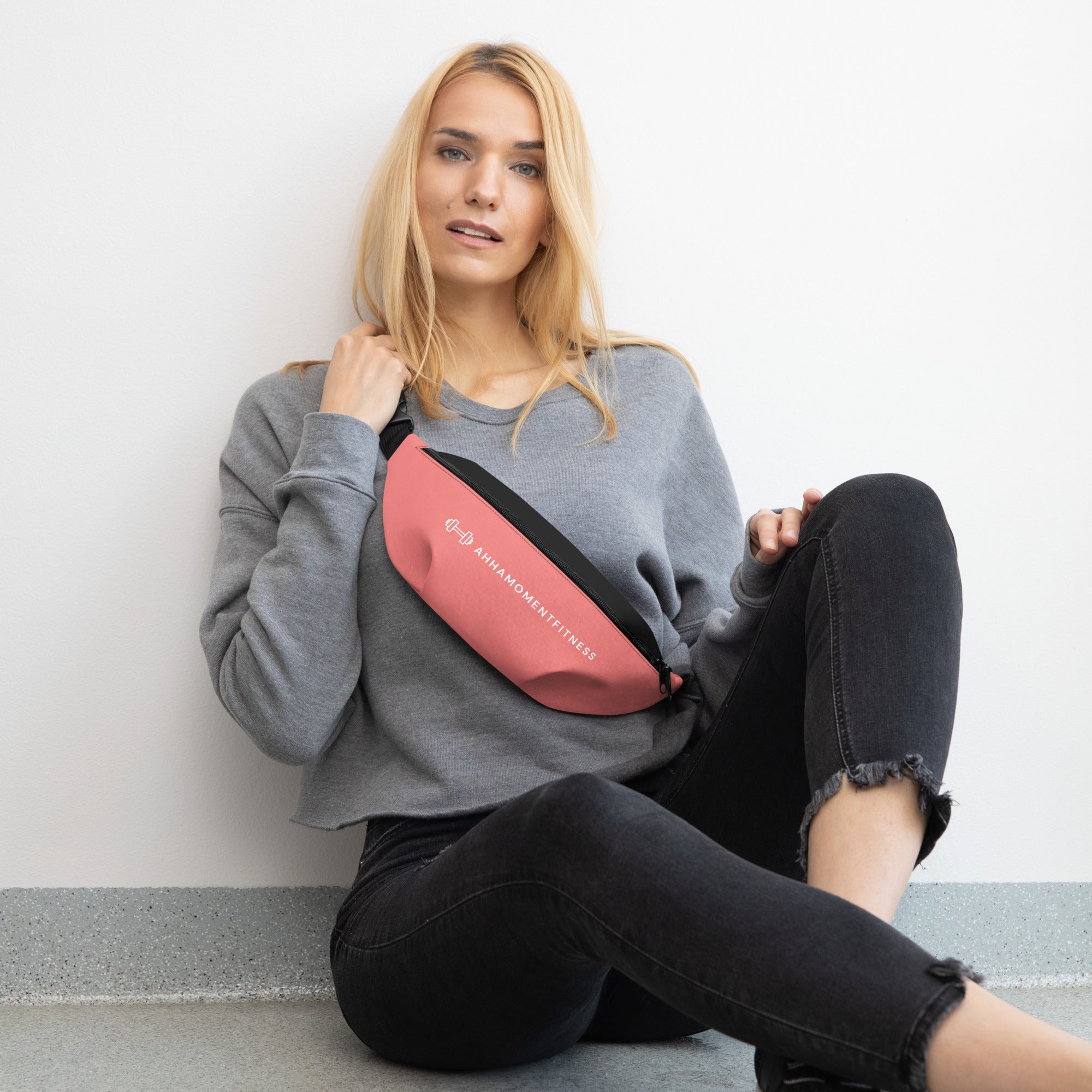 Fanny Pack - Ah Ha Small Font Pink