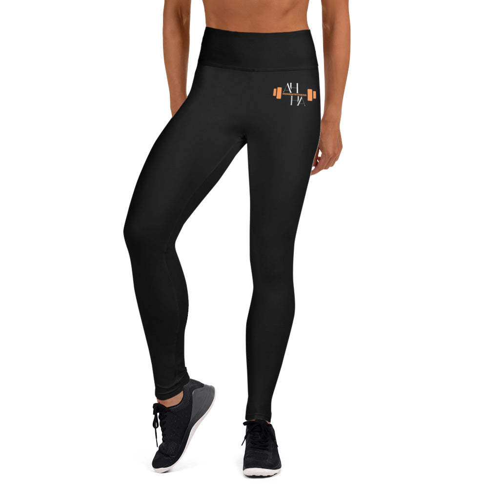 Yoga Leggings - Ah Ha Dumbbell