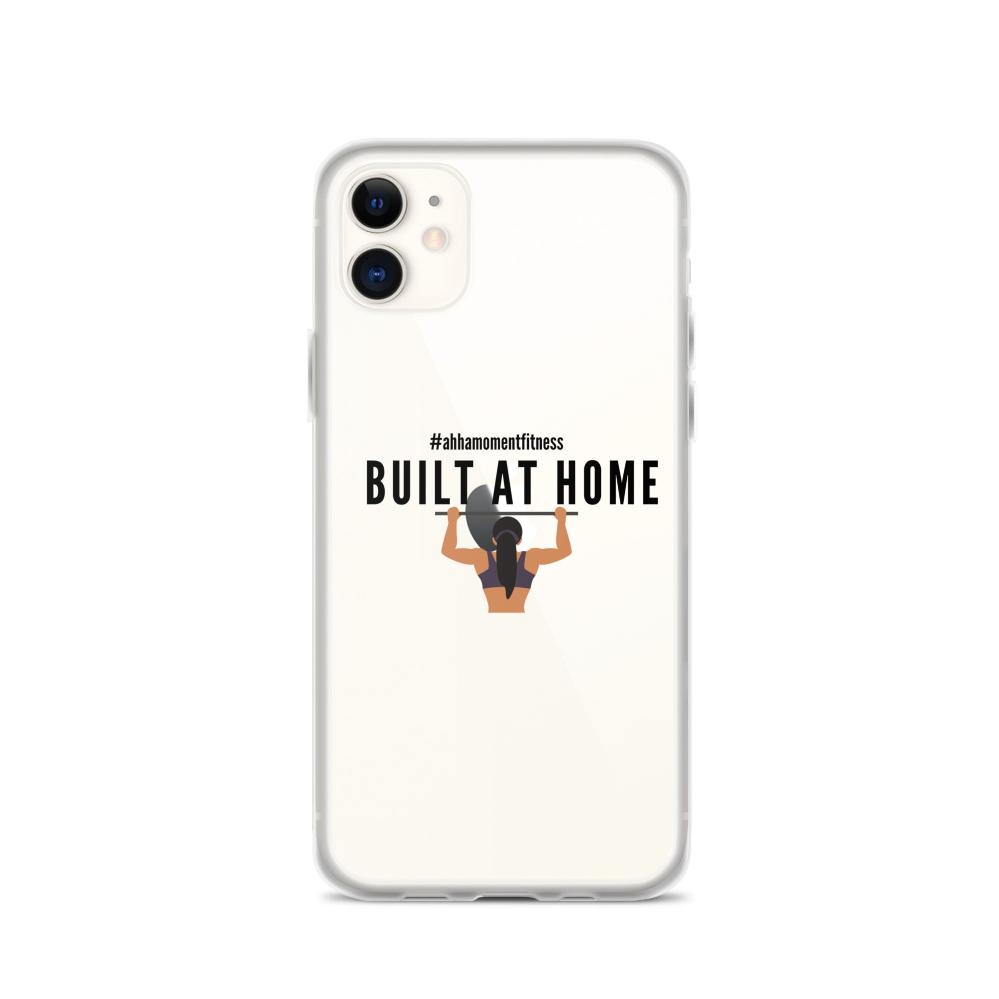 Clear Case for iPhone® - Built at Home with Image