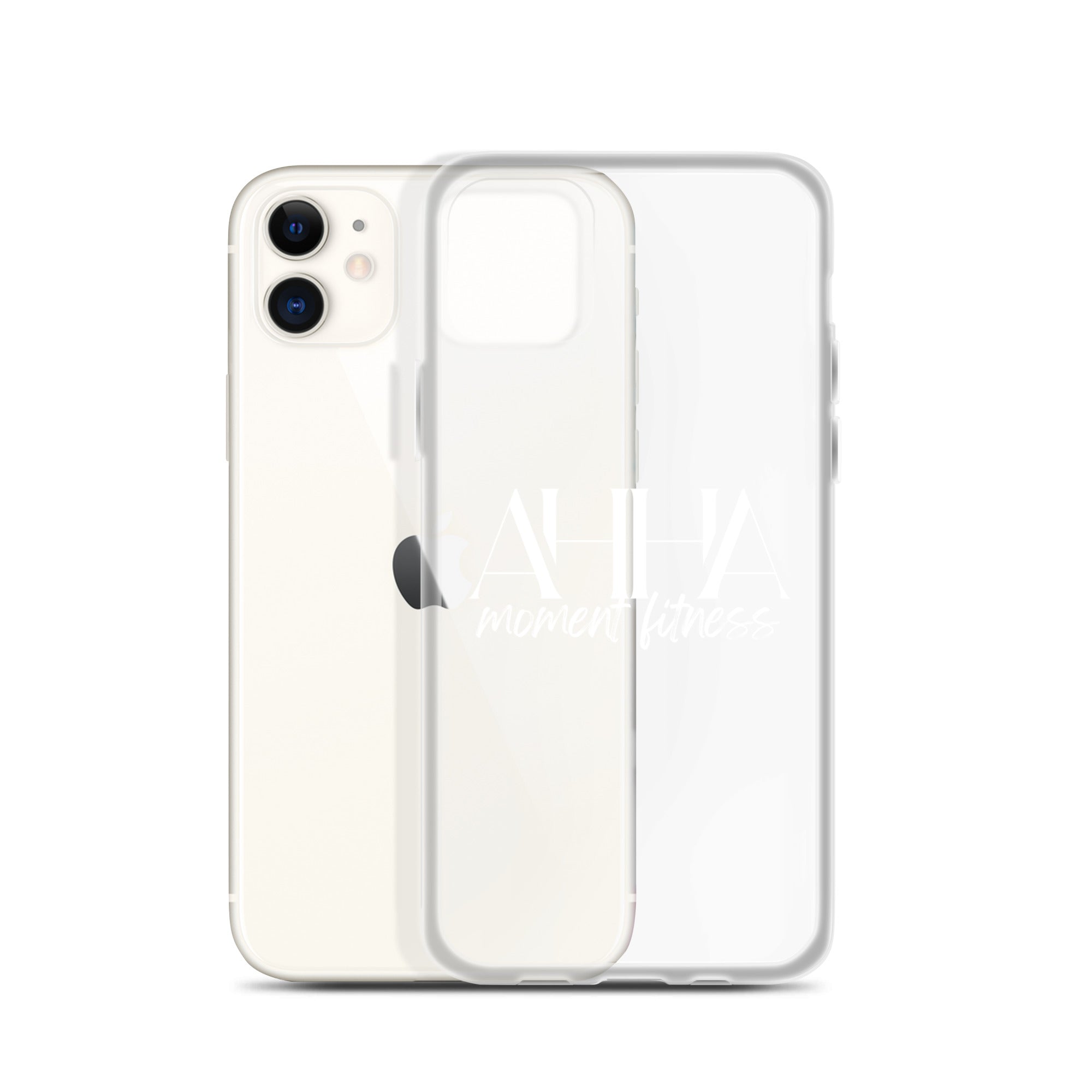 Clear Case for iPhone® - Ah Ha Large Font