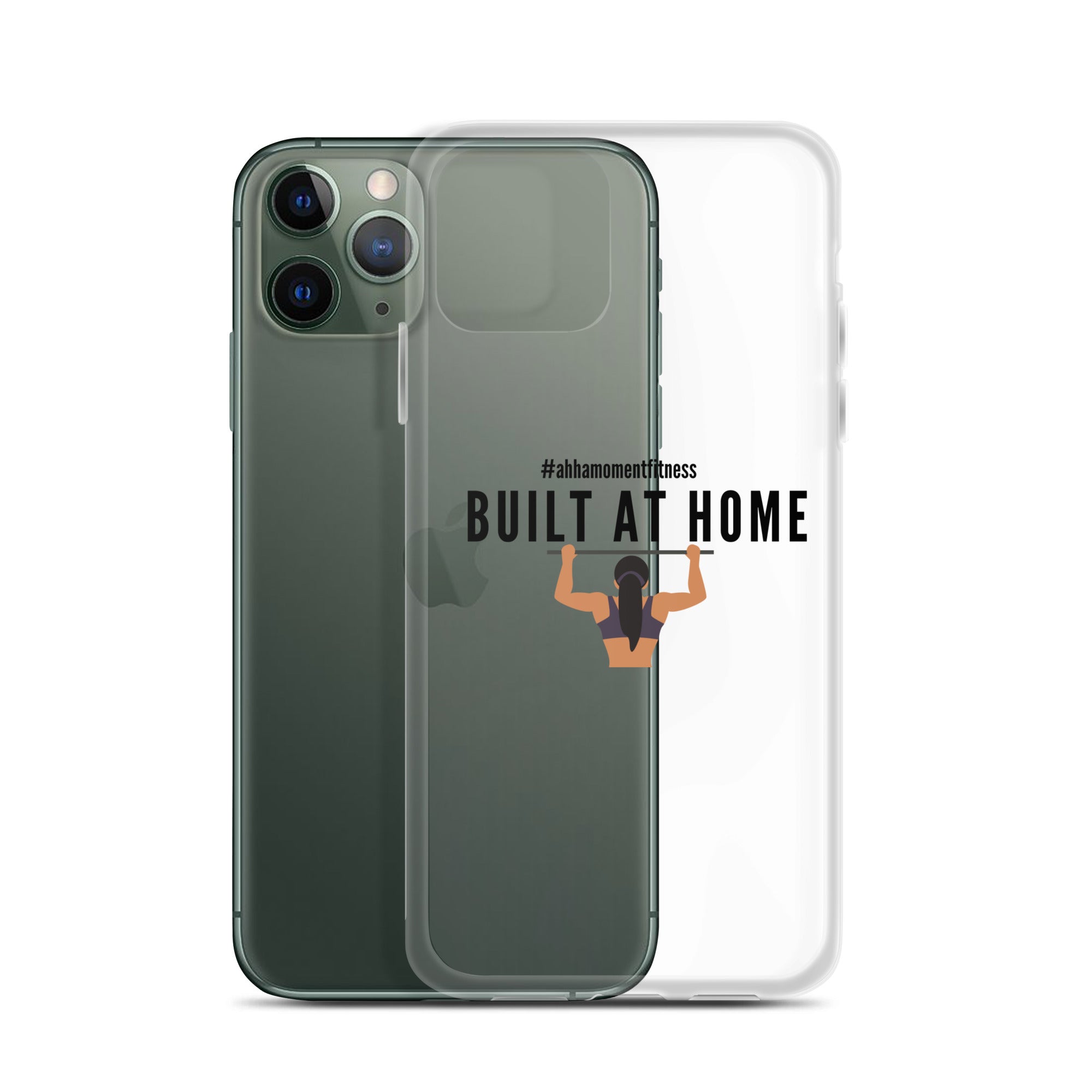 Clear Case for iPhone® - Built at Home with Image