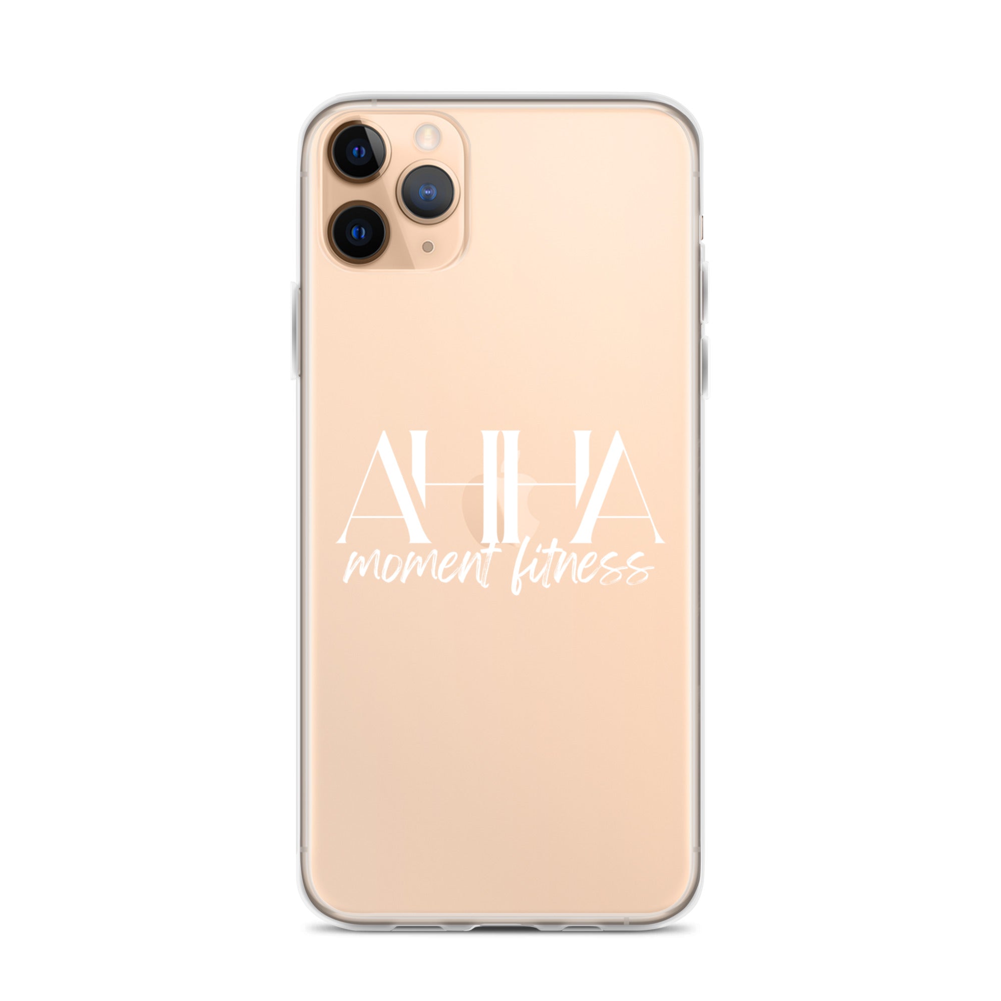 Clear Case for iPhone® - Ah Ha Large Font