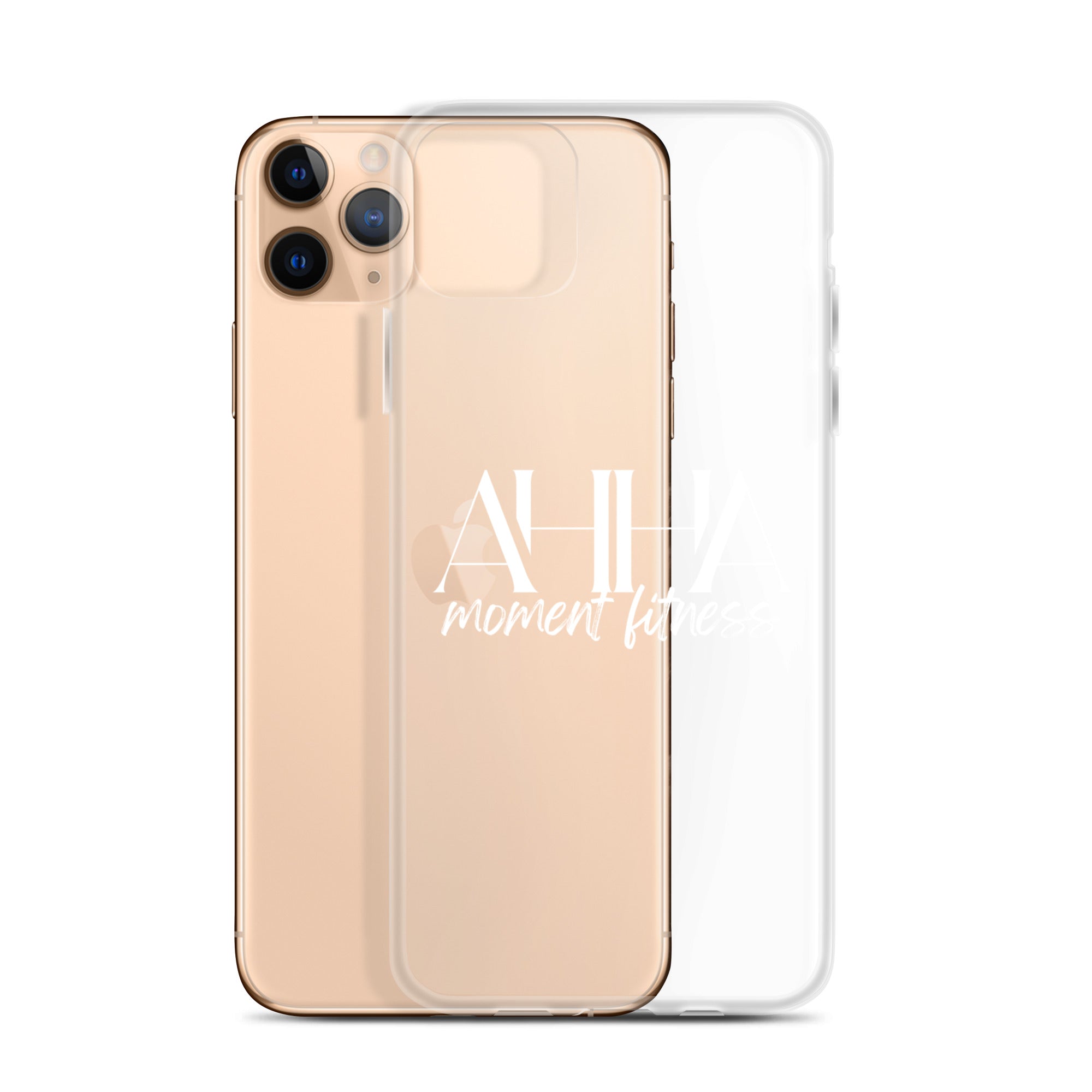 Clear Case for iPhone® - Ah Ha Large Font