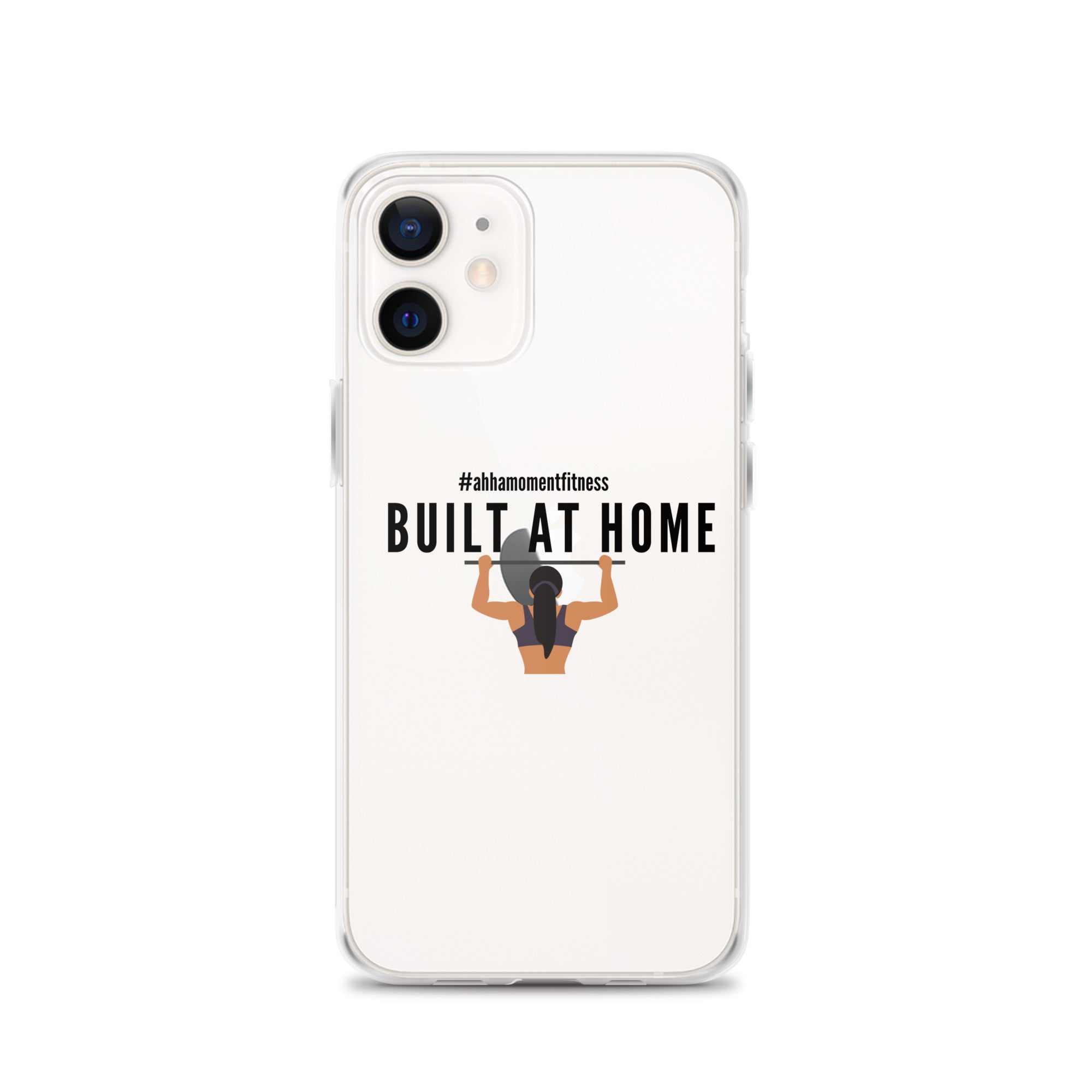 Clear Case for iPhone® - Built at Home with Image