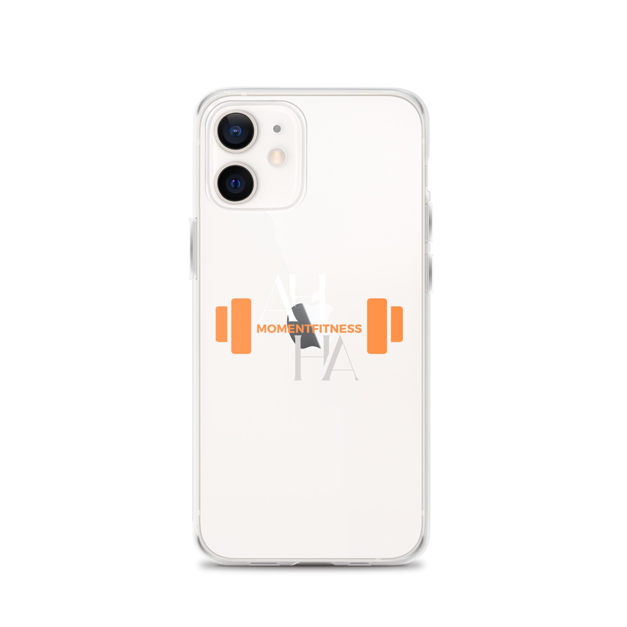 Clear Case for iPhone® - Ah Ha Dumbbell