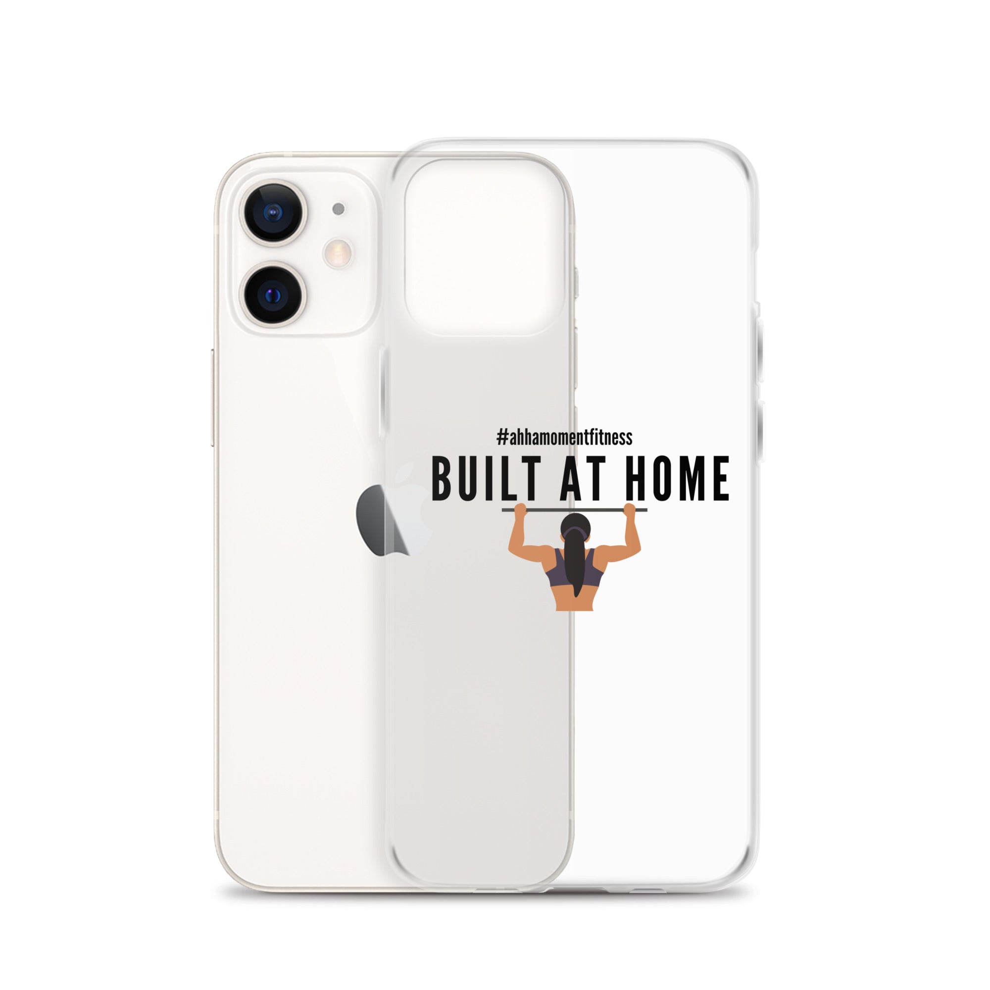 Clear Case for iPhone® - Built at Home with Image