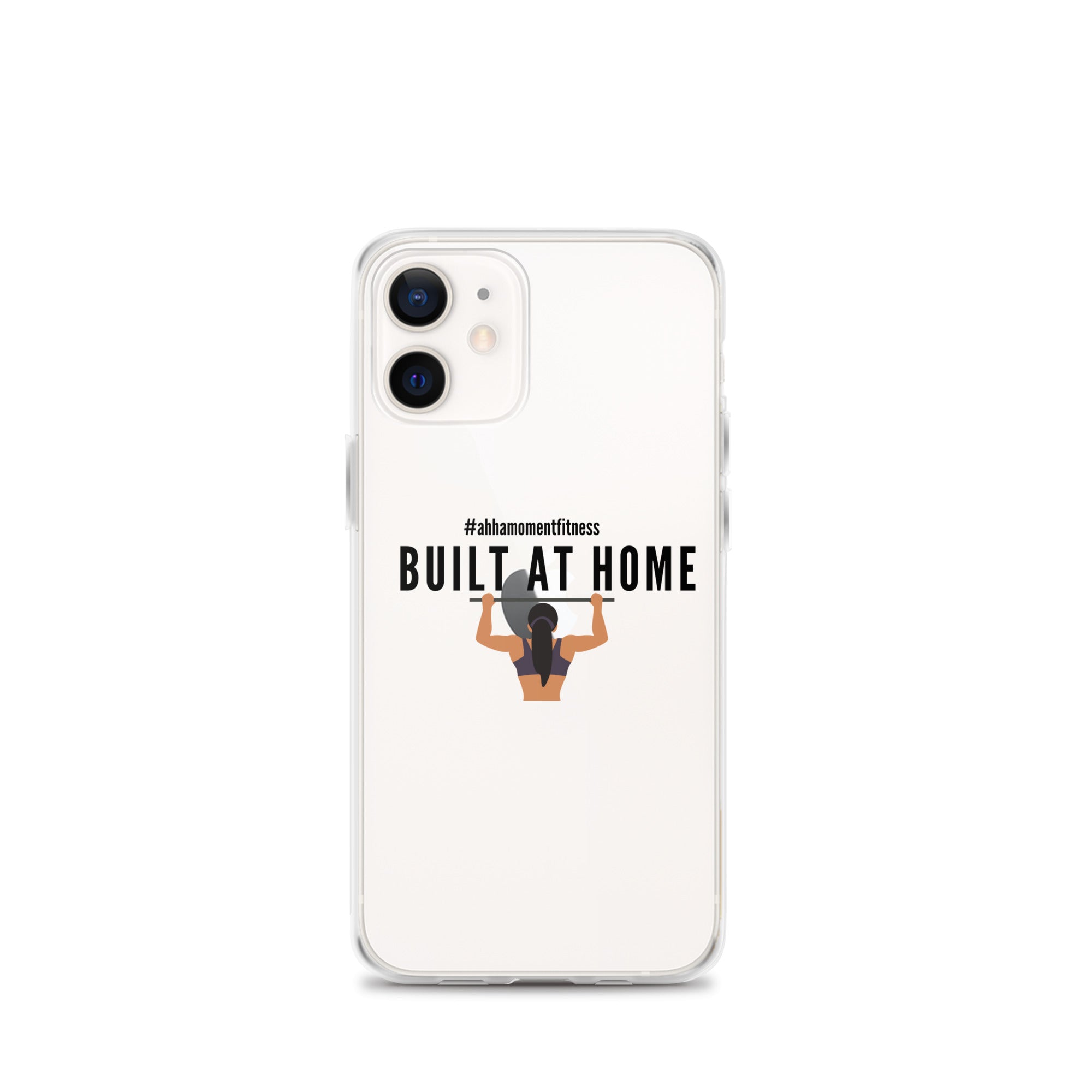 Clear Case for iPhone® - Built at Home with Image