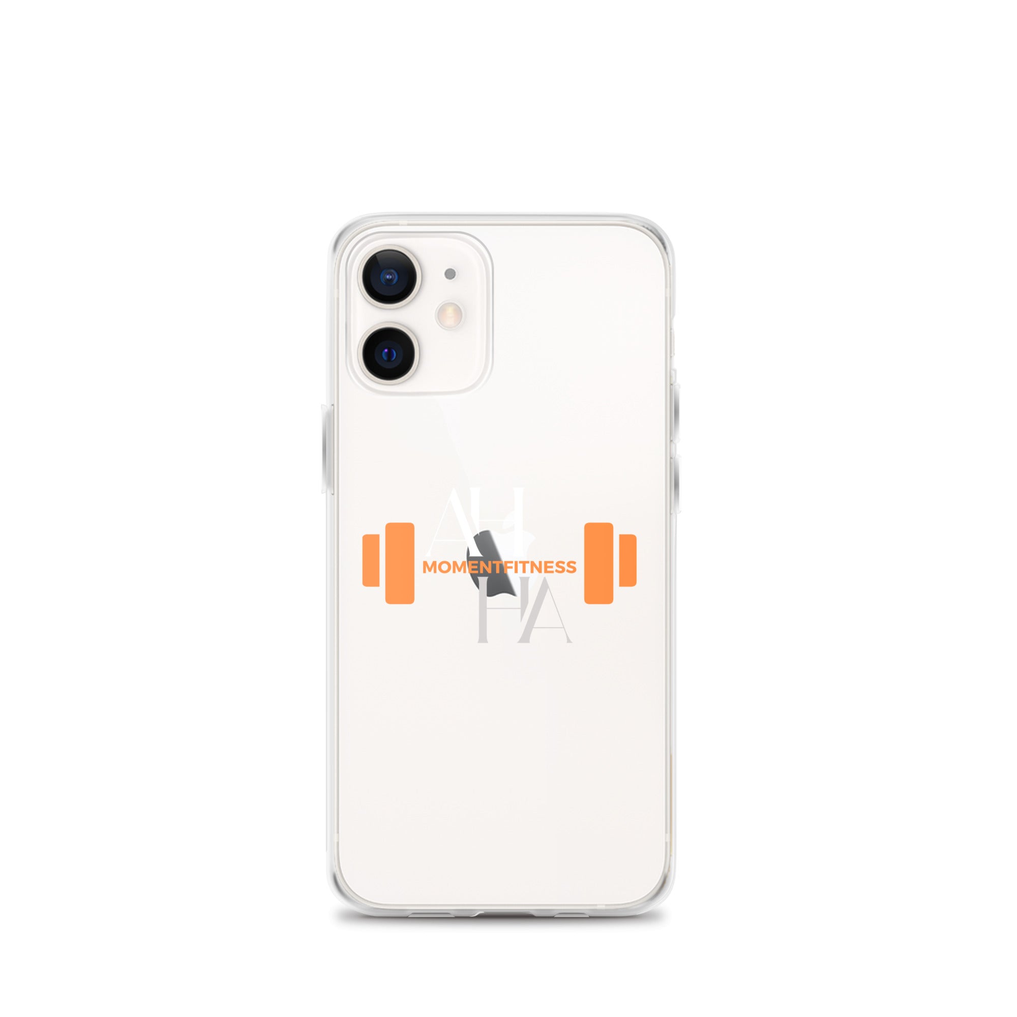 Clear Case for iPhone® - Ah Ha Dumbbell