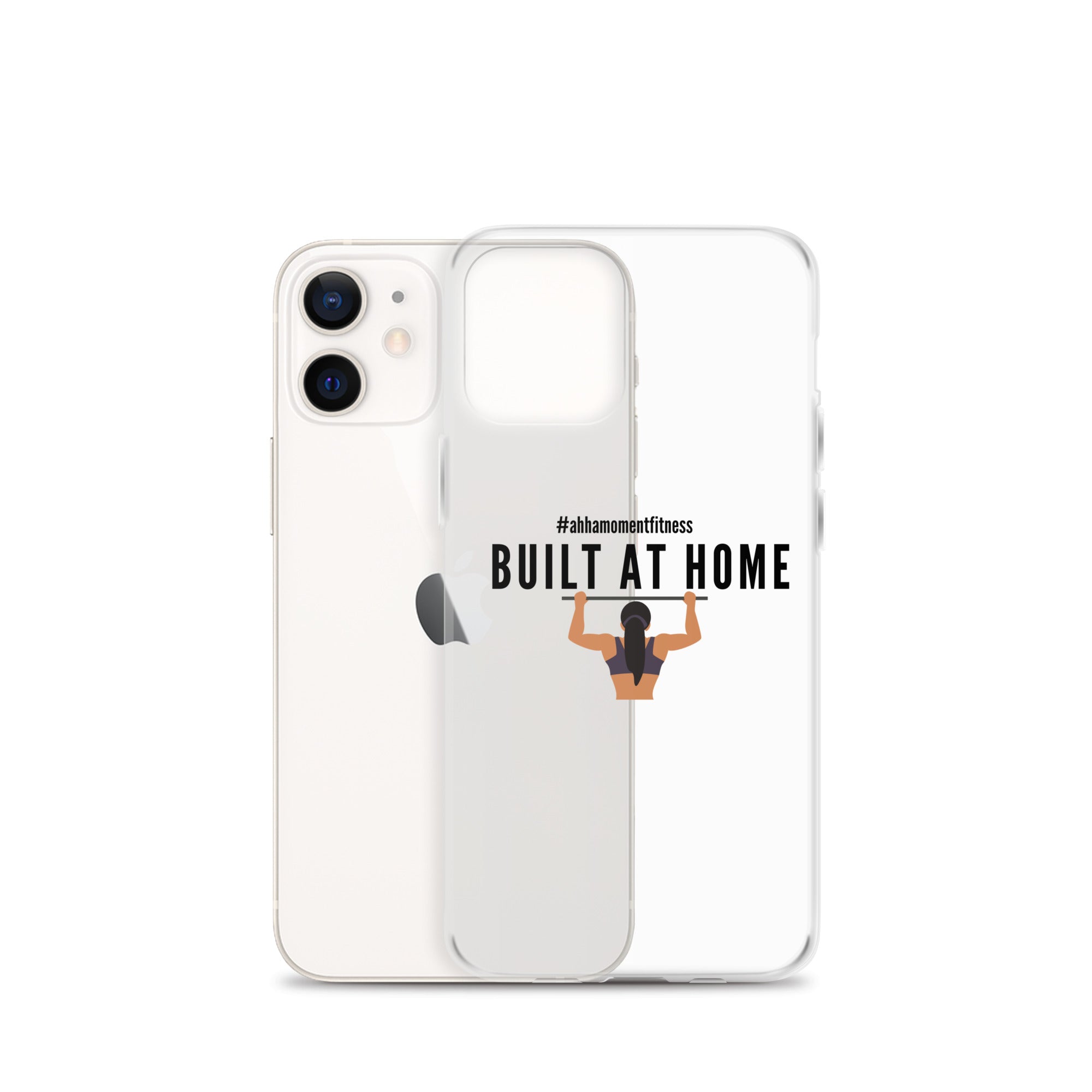 Clear Case for iPhone® - Built at Home with Image