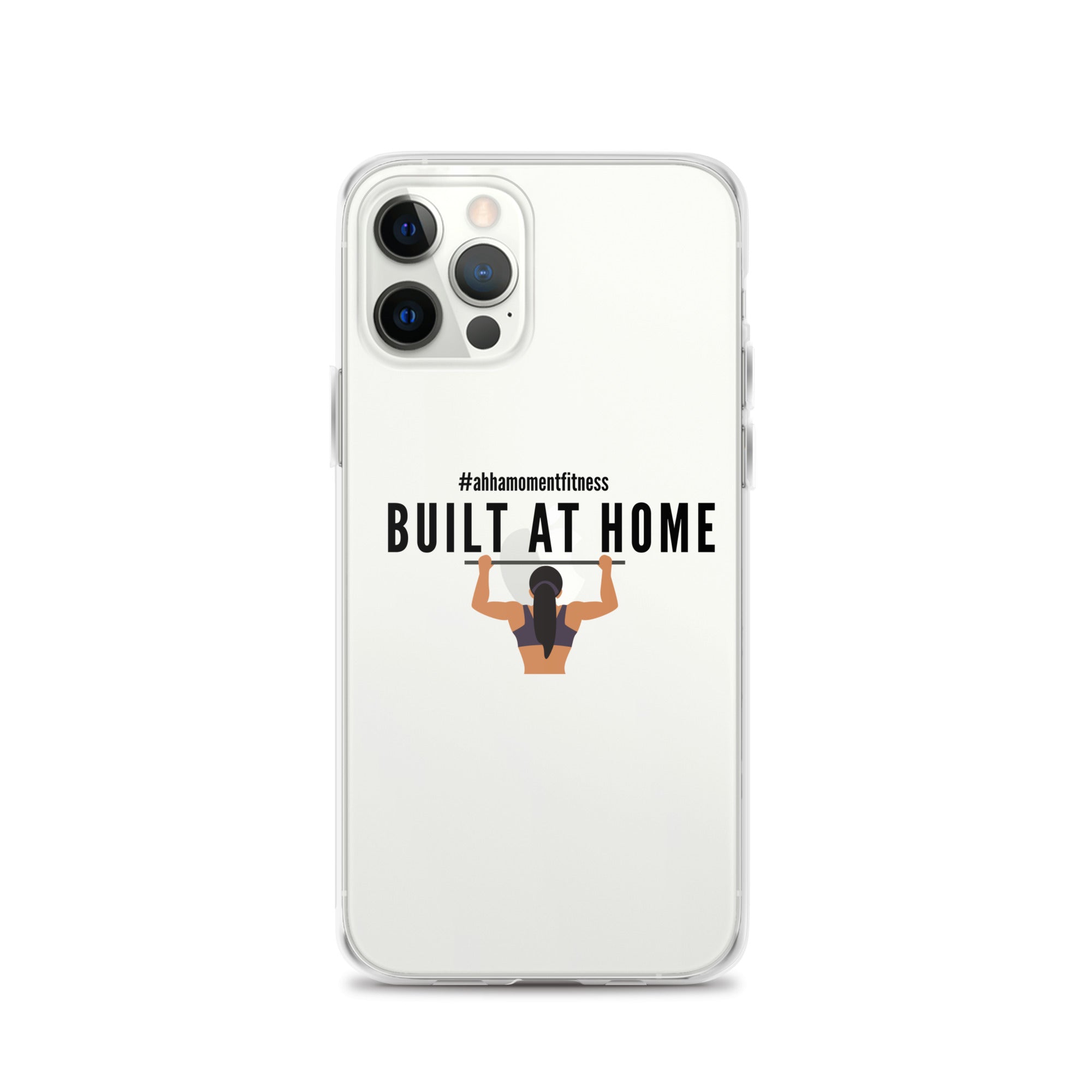 Clear Case for iPhone® - Built at Home with Image