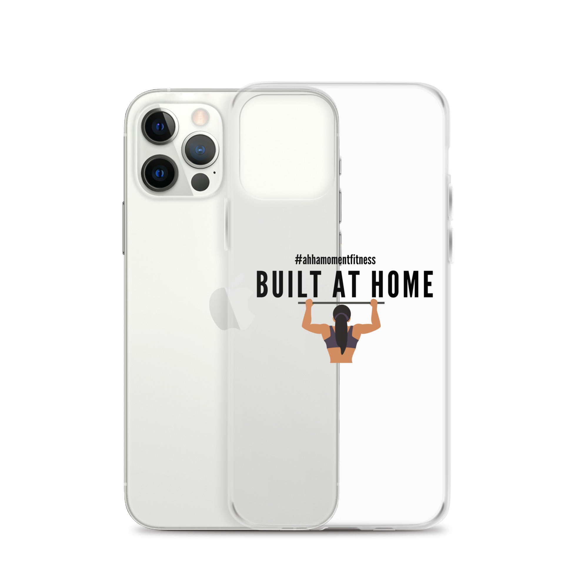 Clear Case for iPhone® - Built at Home with Image