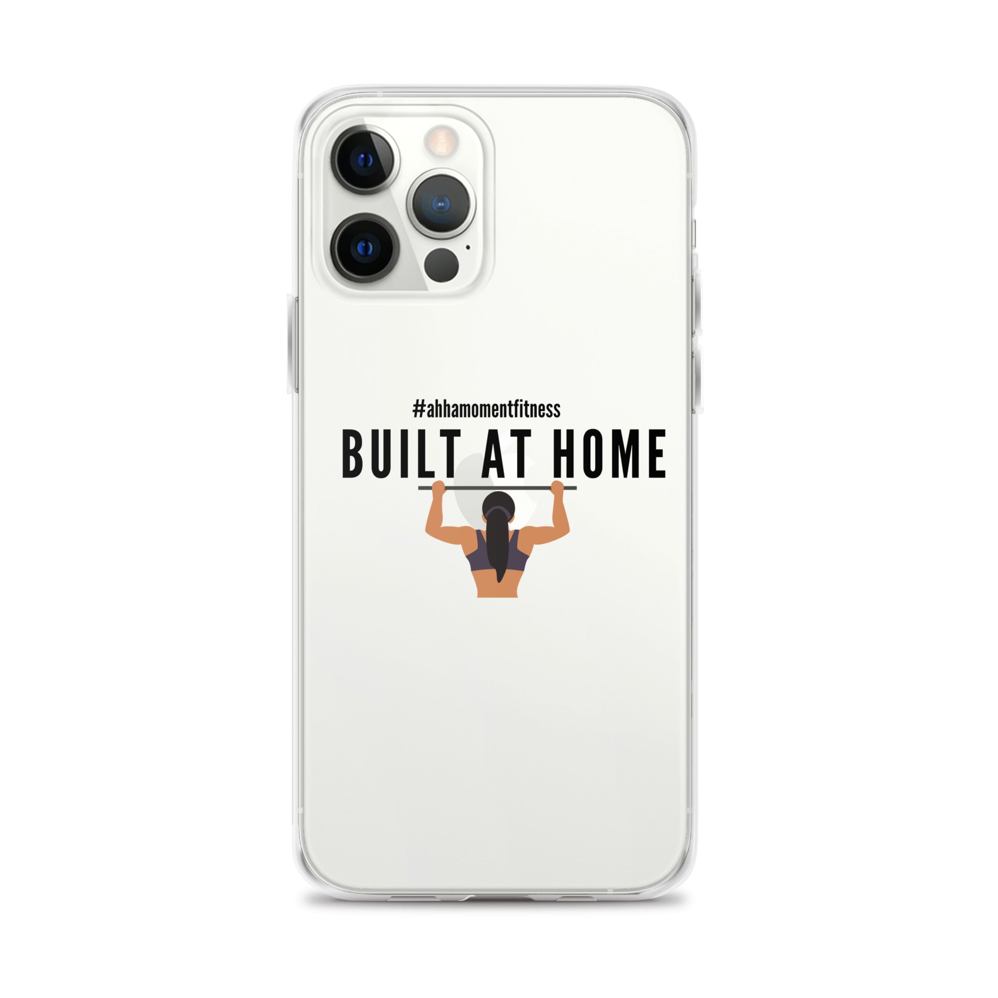 Clear Case for iPhone® - Built at Home with Image