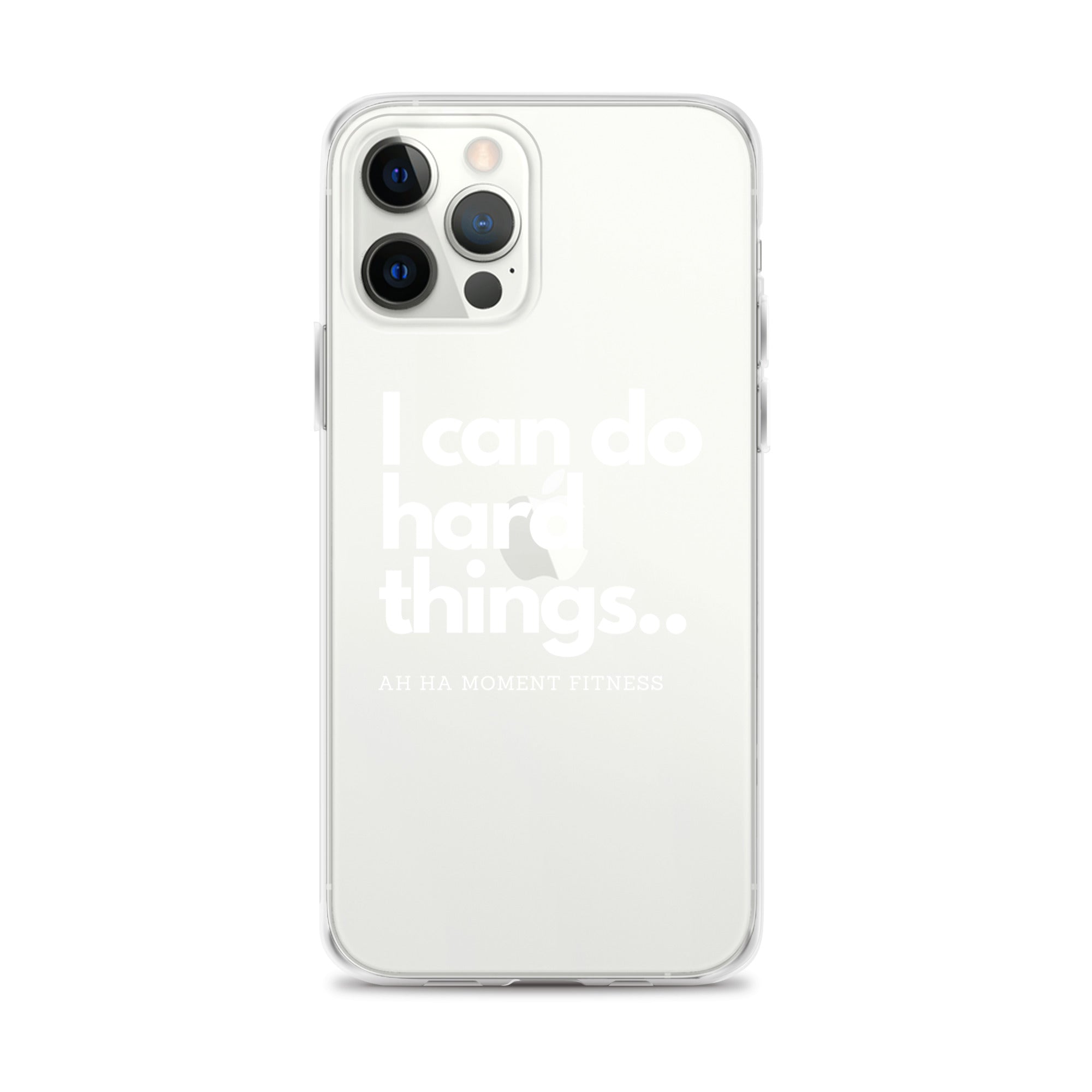 Clear Case for iPhone® - I Can Do Hard Things