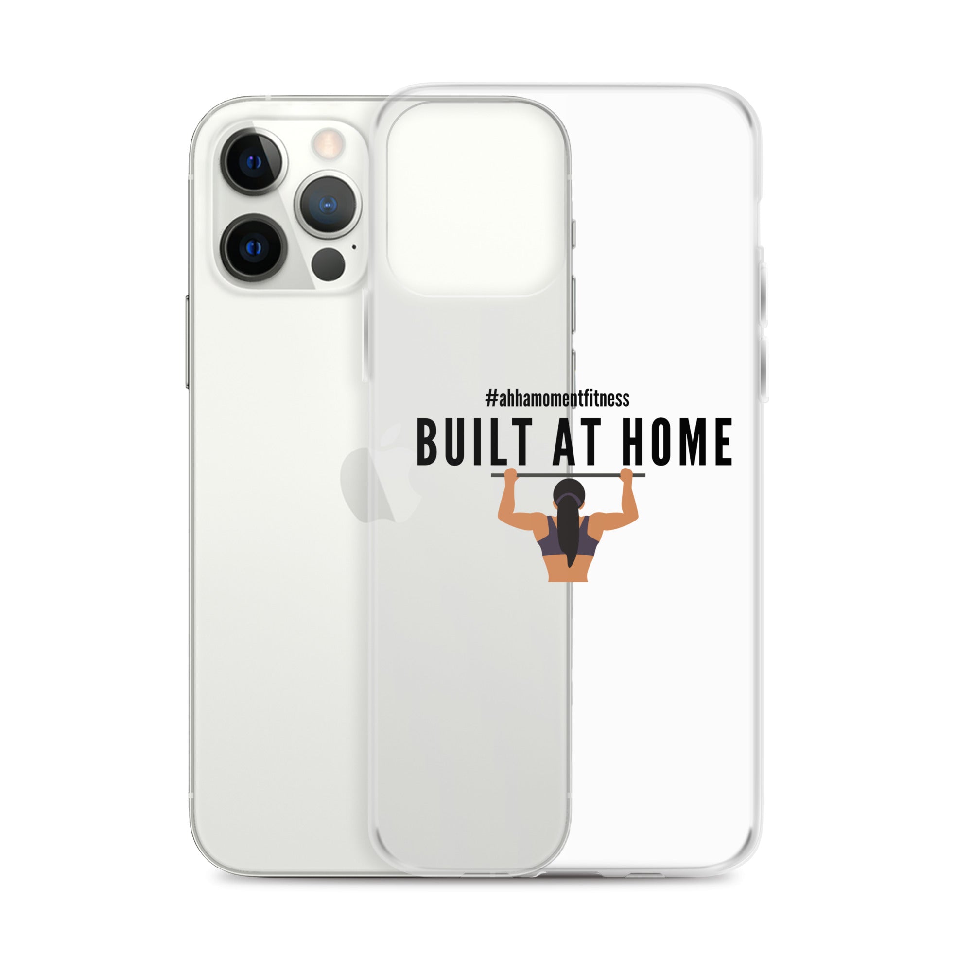 Clear Case for iPhone® - Built at Home with Image