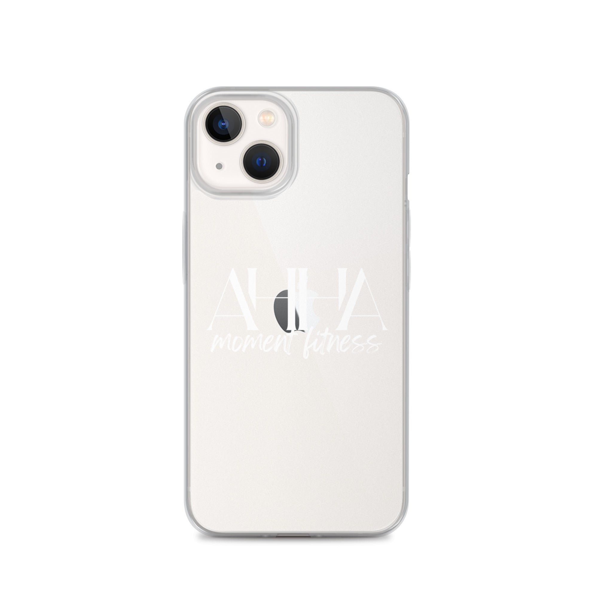 Clear Case for iPhone® - Ah Ha Large Font