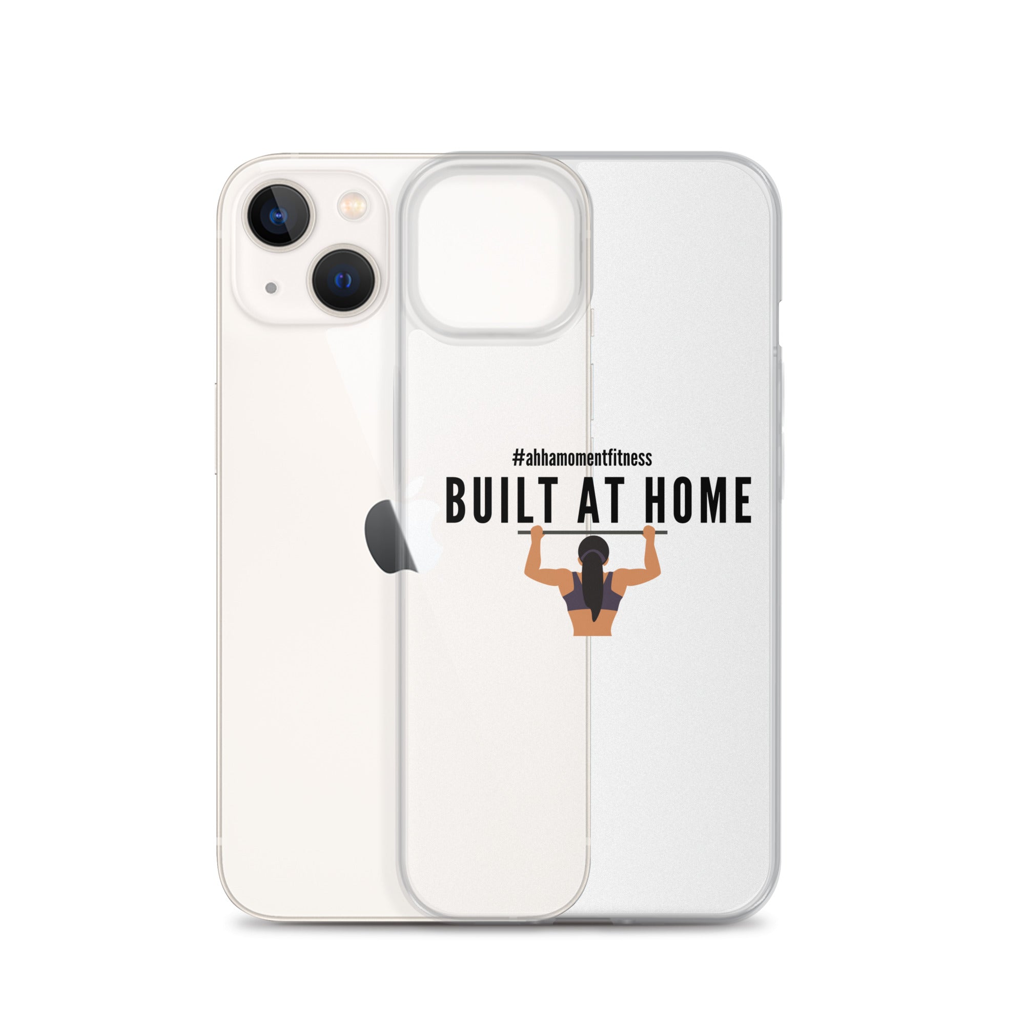 Clear Case for iPhone® - Built at Home with Image