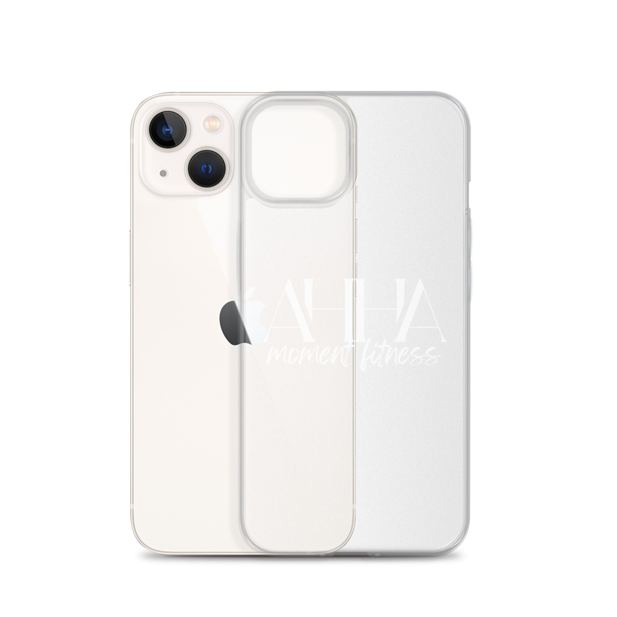 Clear Case for iPhone® - Ah Ha Large Font