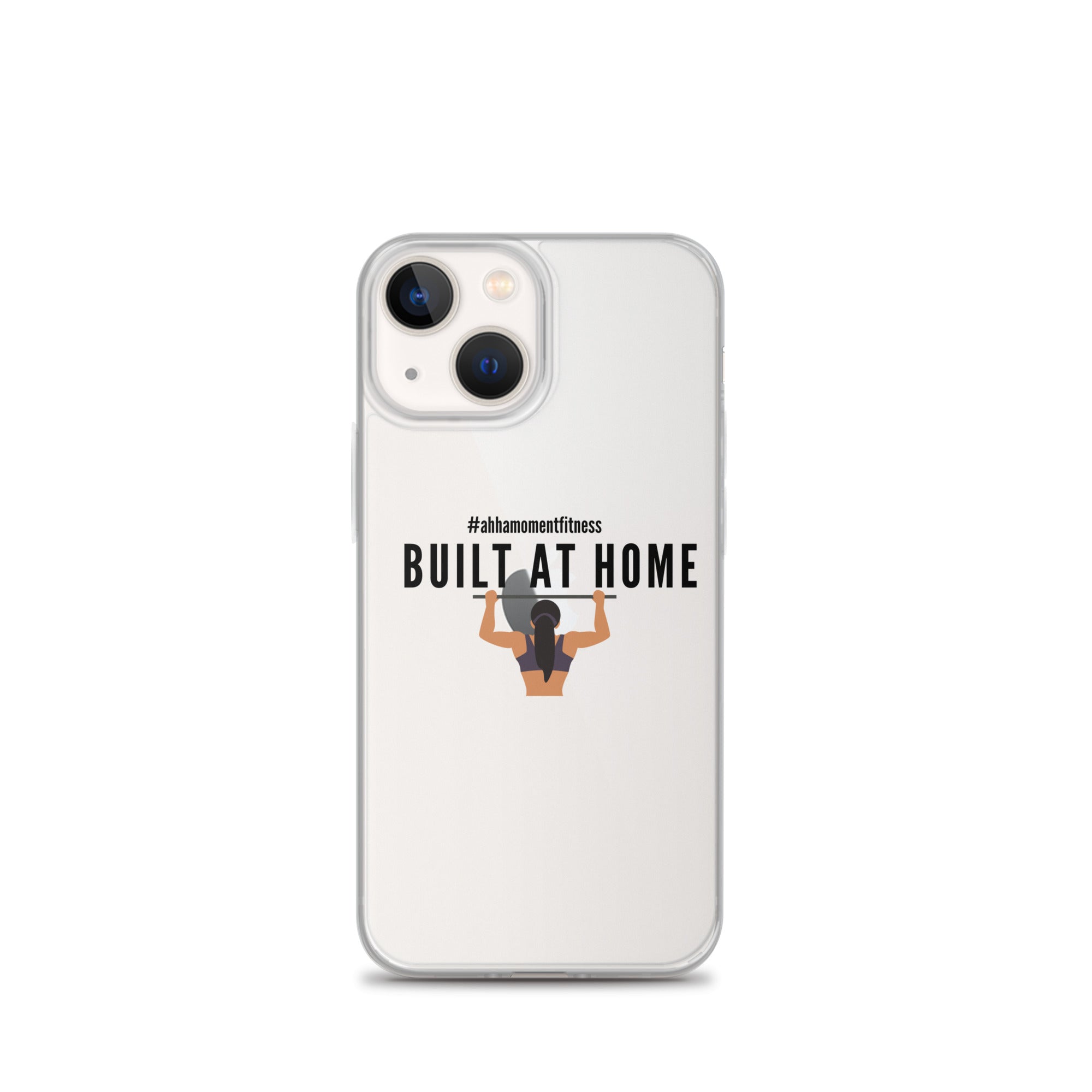 Clear Case for iPhone® - Built at Home with Image