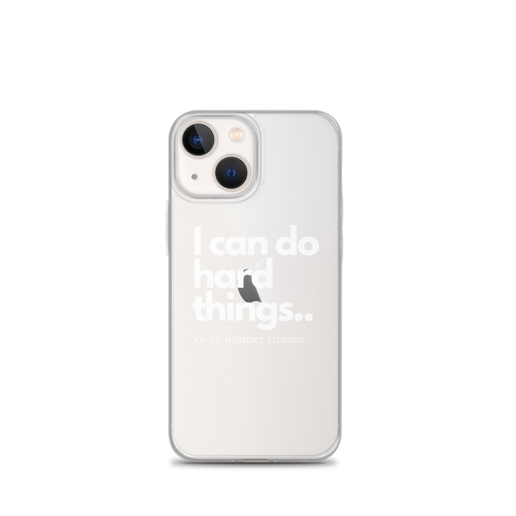 Clear Case for iPhone® - I Can Do Hard Things