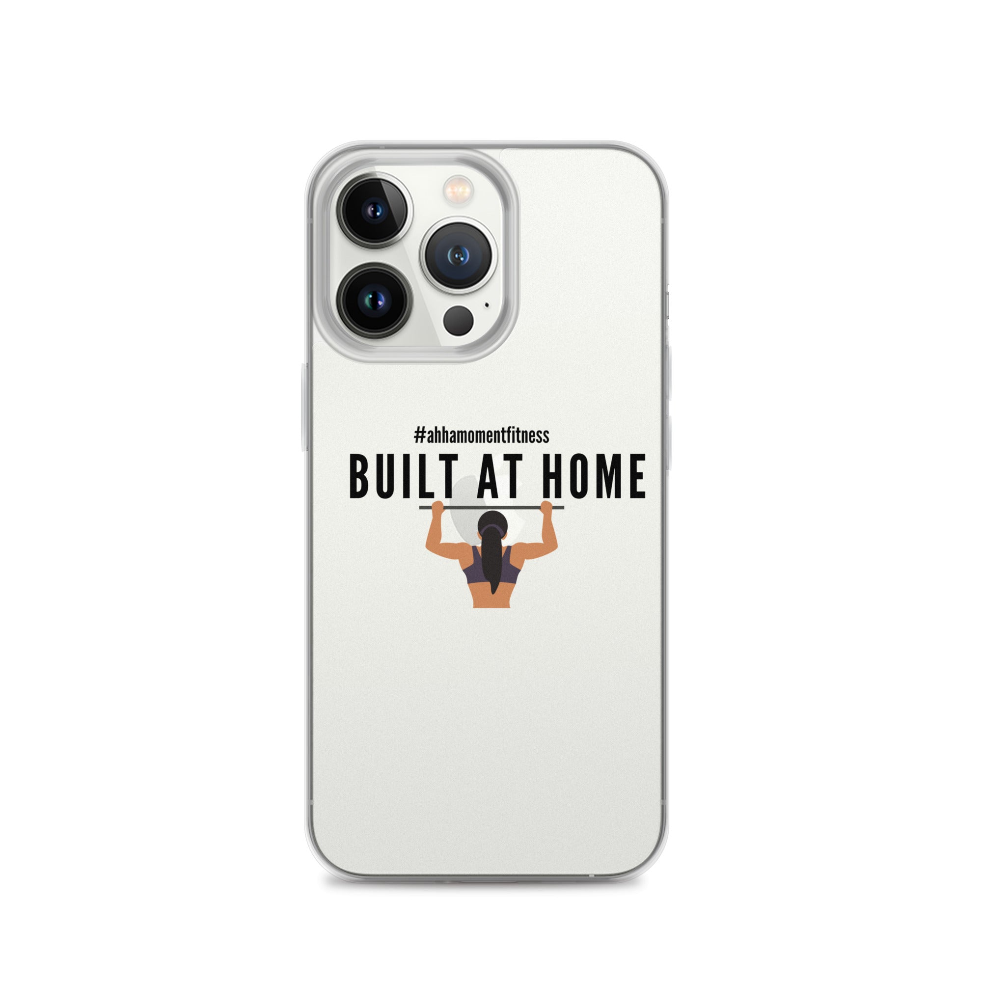 Clear Case for iPhone® - Built at Home with Image