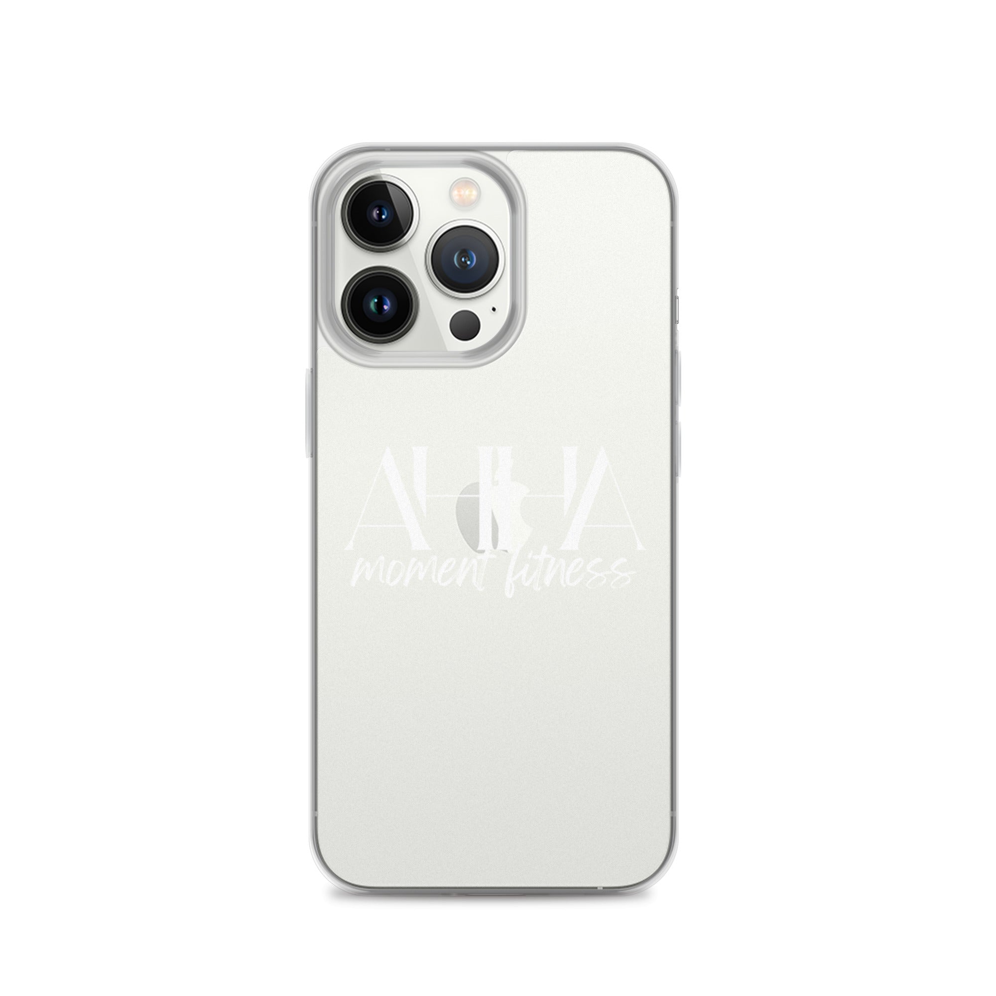 Clear Case for iPhone® - Ah Ha Large Font