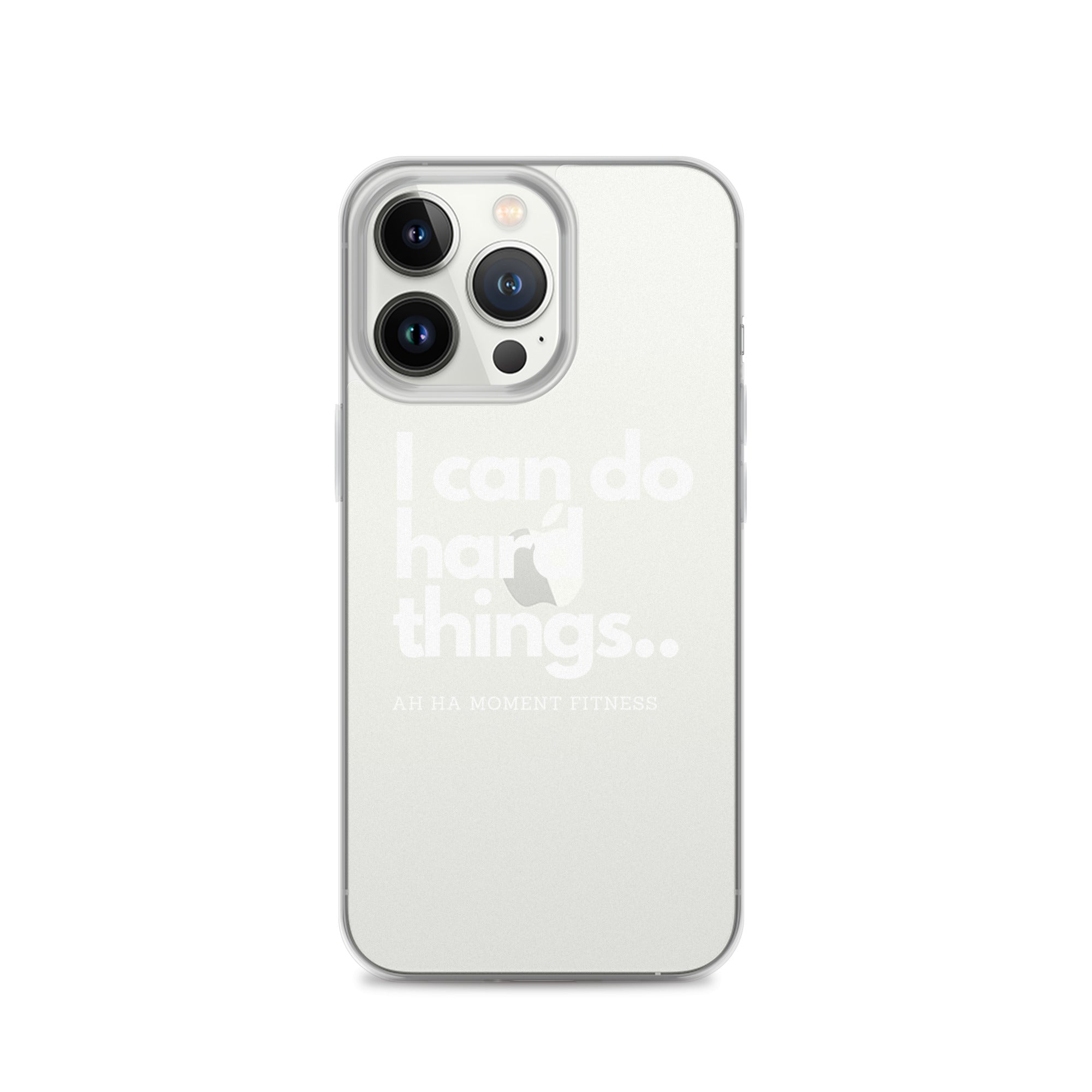 Clear Case for iPhone® - I Can Do Hard Things