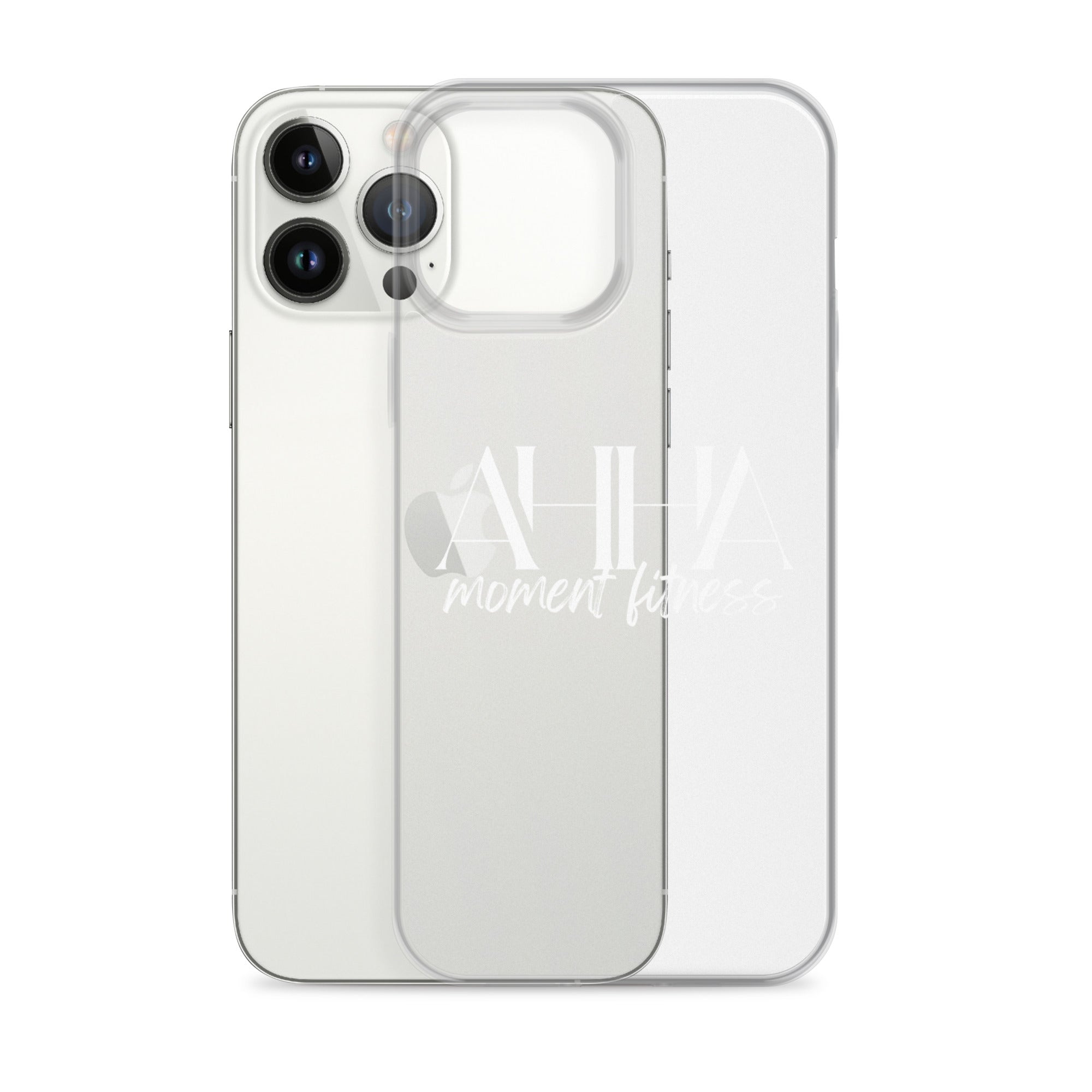 Clear Case for iPhone® - Ah Ha Large Font