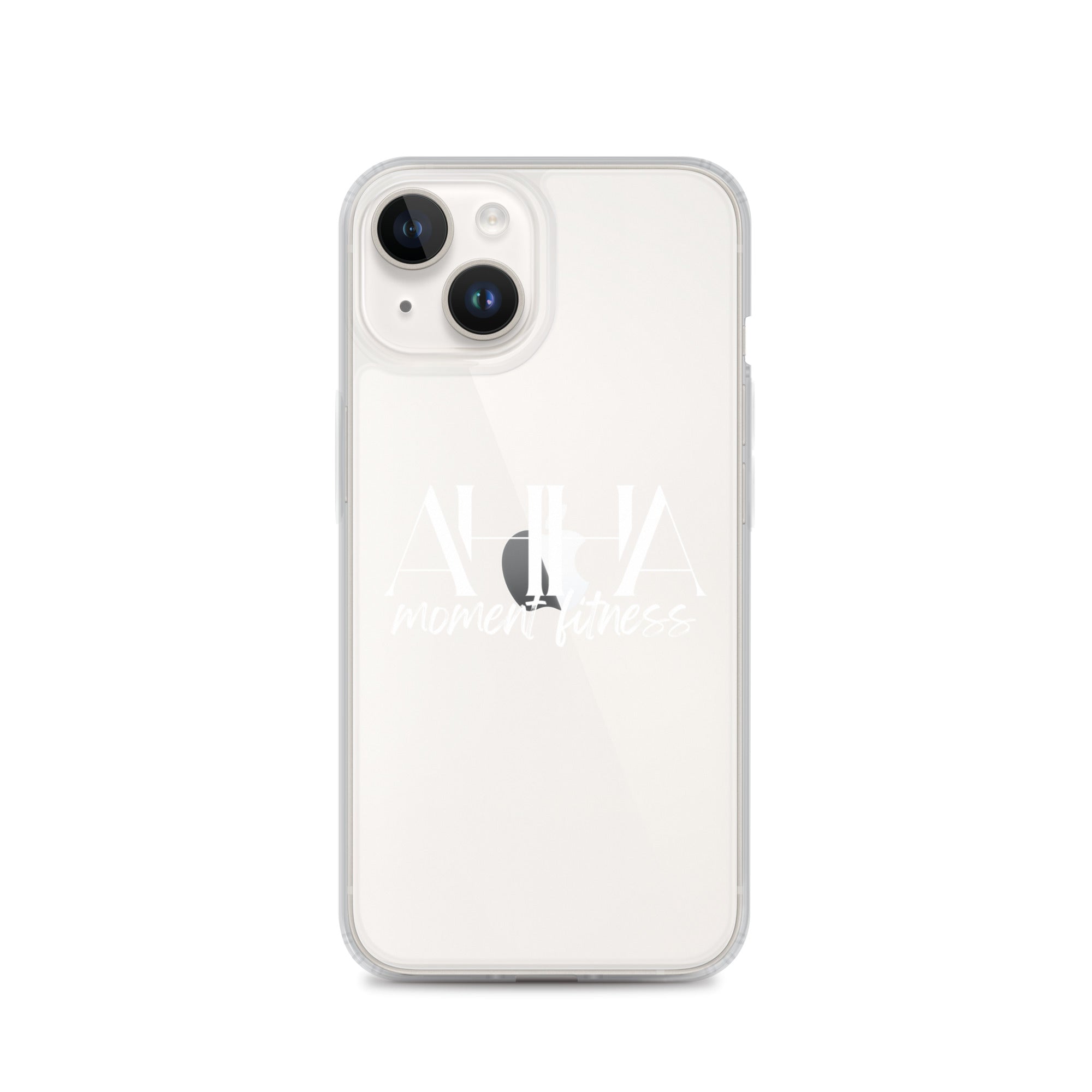 Clear Case for iPhone® - Ah Ha Large Font