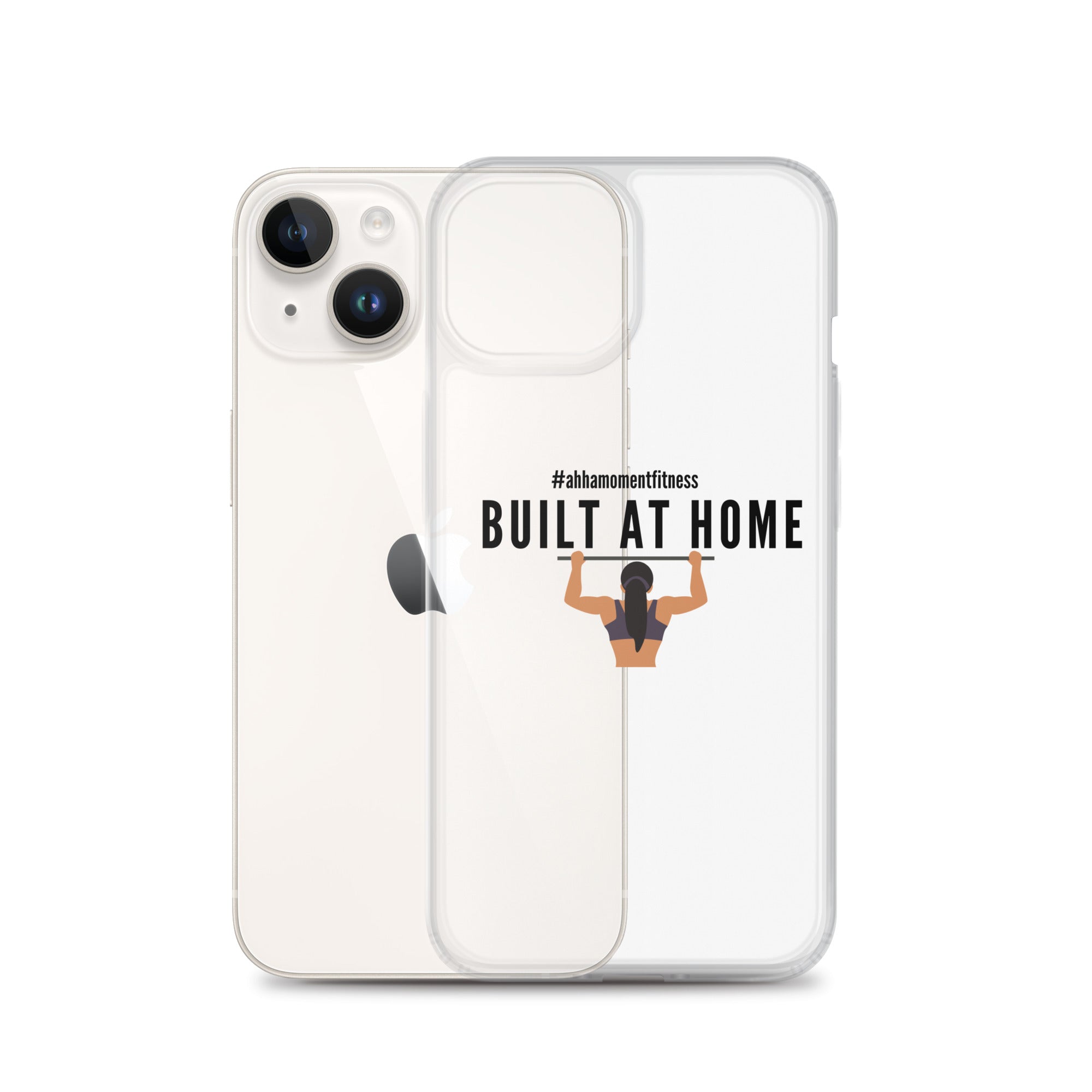 Clear Case for iPhone® - Built at Home with Image