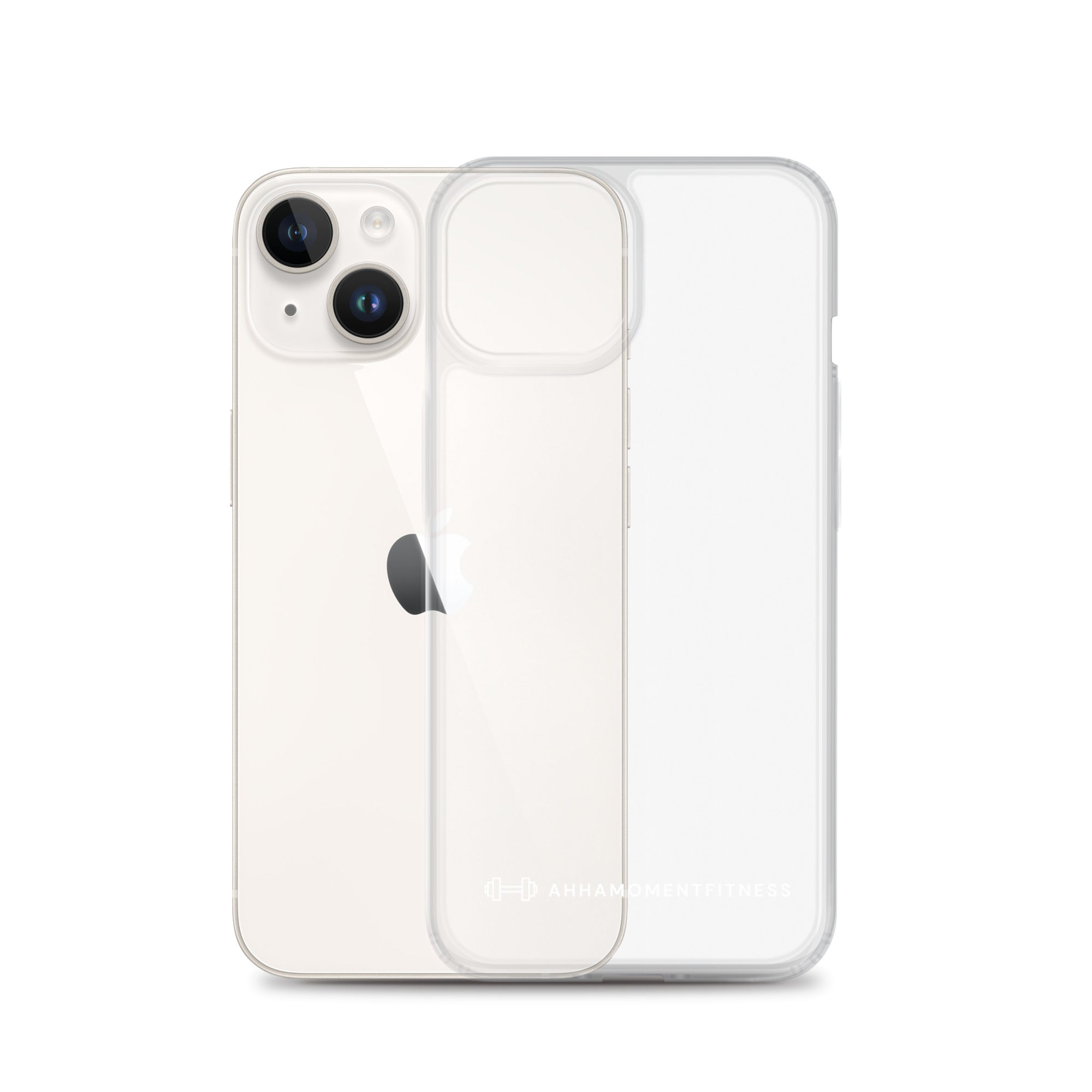 Clear Case for iPhone® - Ah Ha Small Font