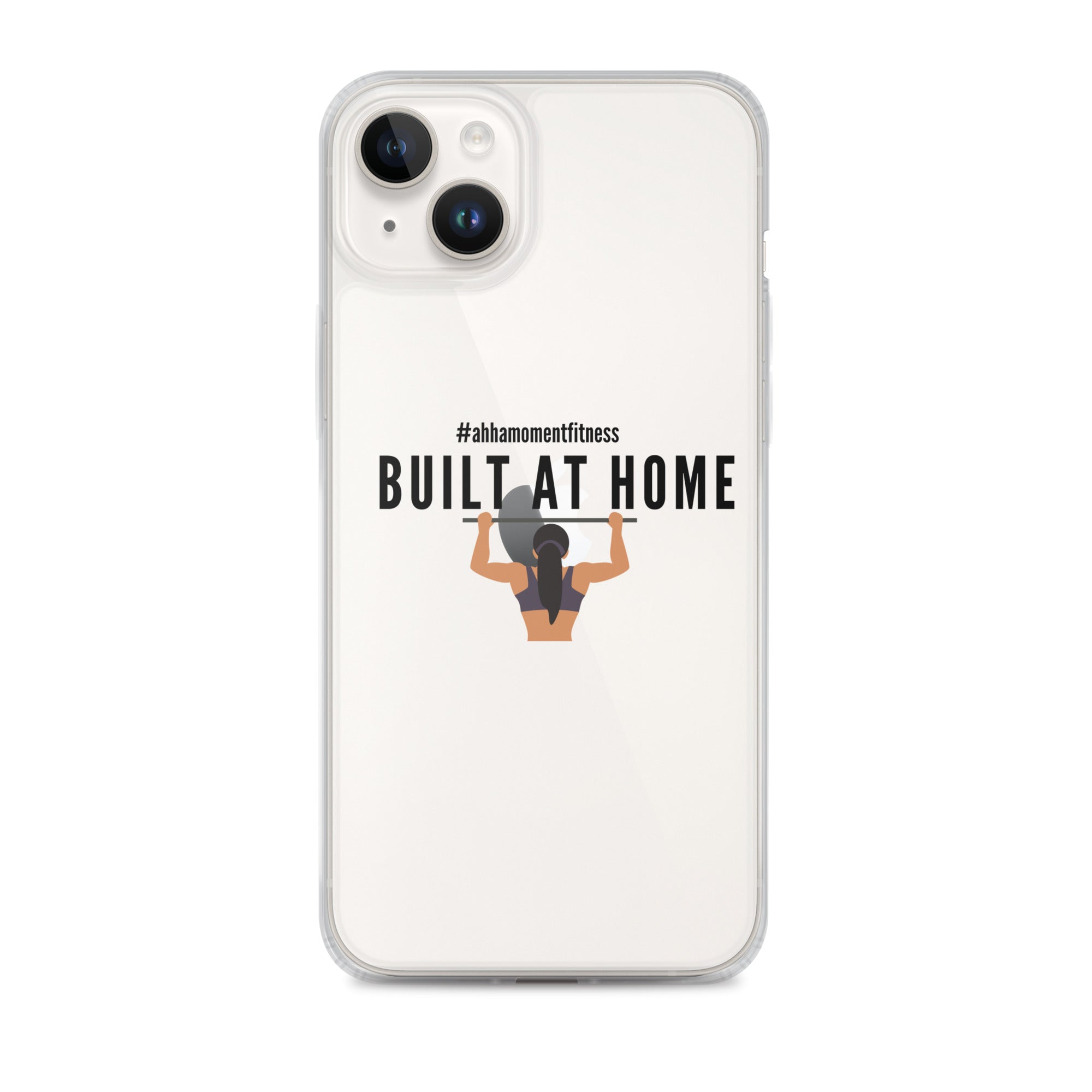 Clear Case for iPhone® - Built at Home with Image