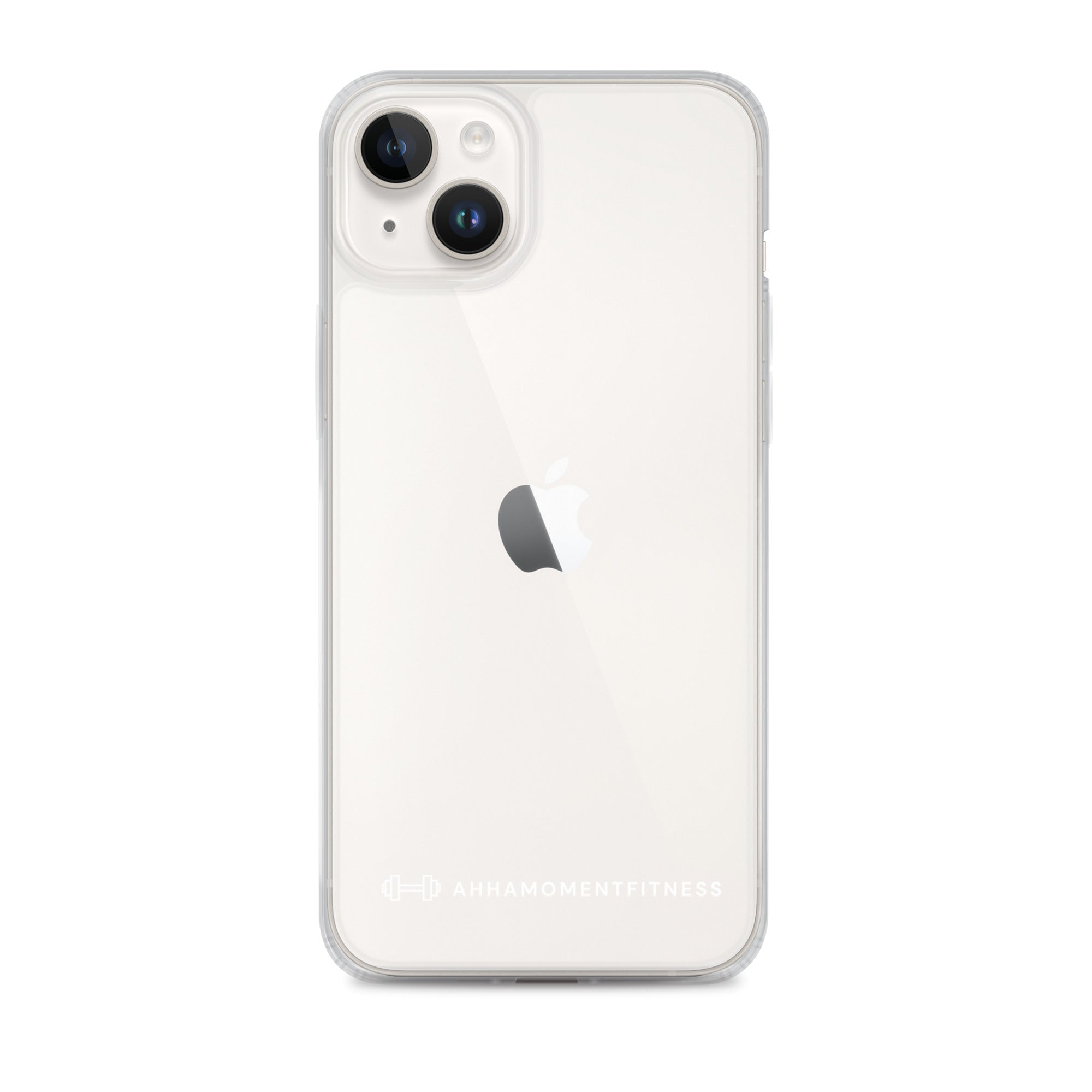 Clear Case for iPhone® - Ah Ha Small Font