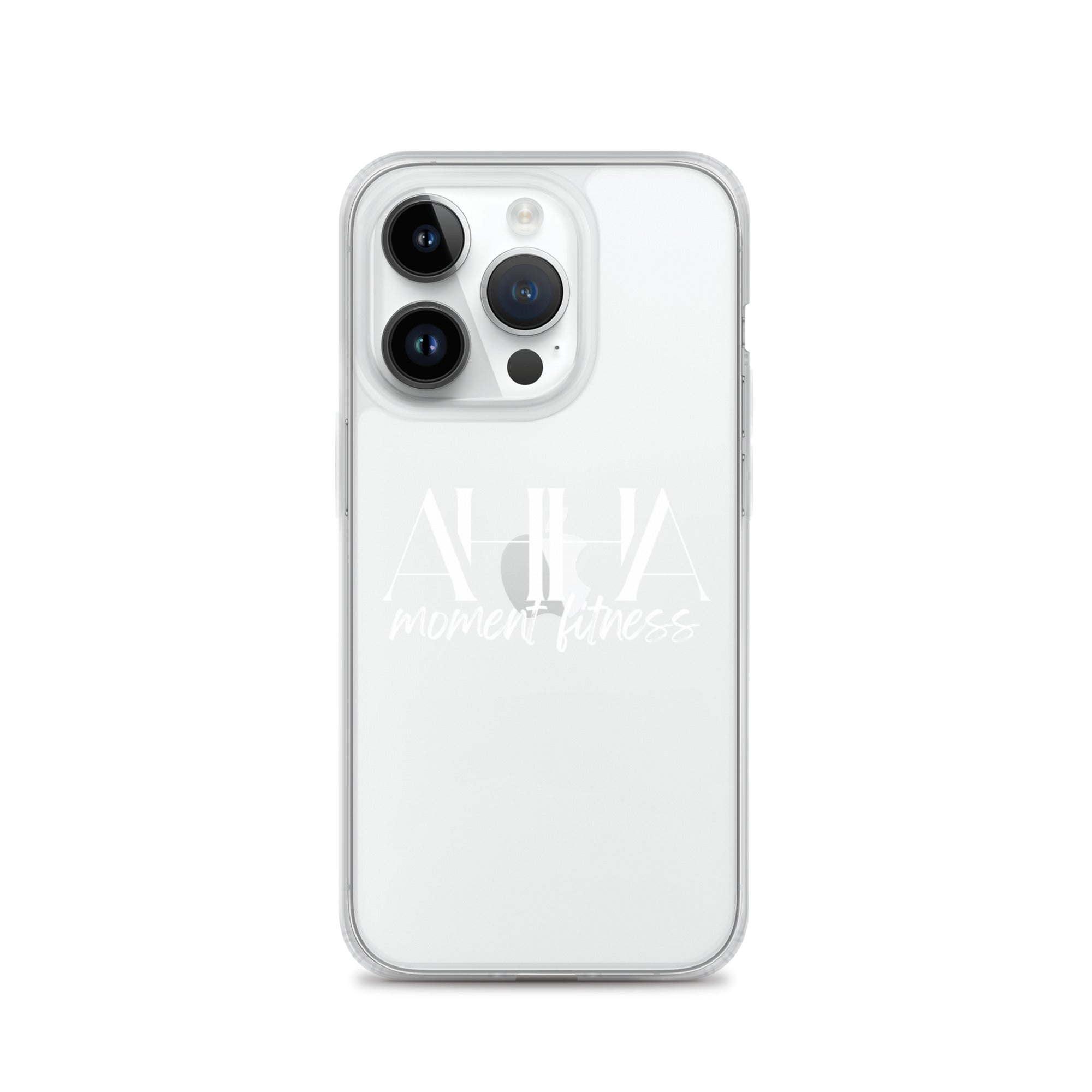 Clear Case for iPhone® - Ah Ha Large Font