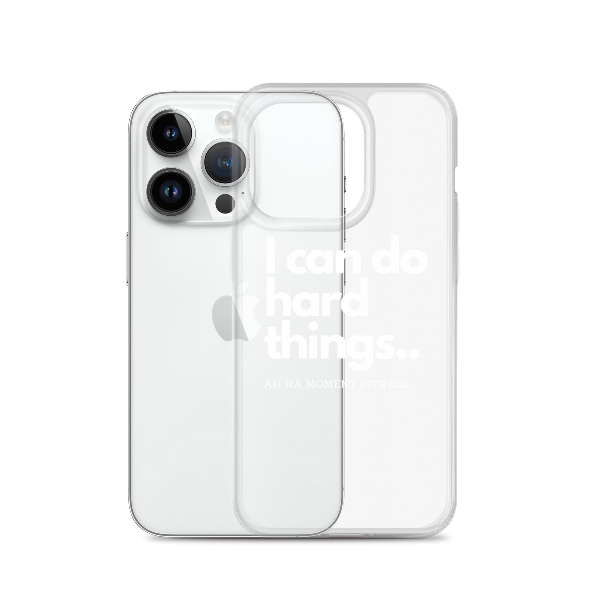 Clear Case for iPhone® - I Can Do Hard Things