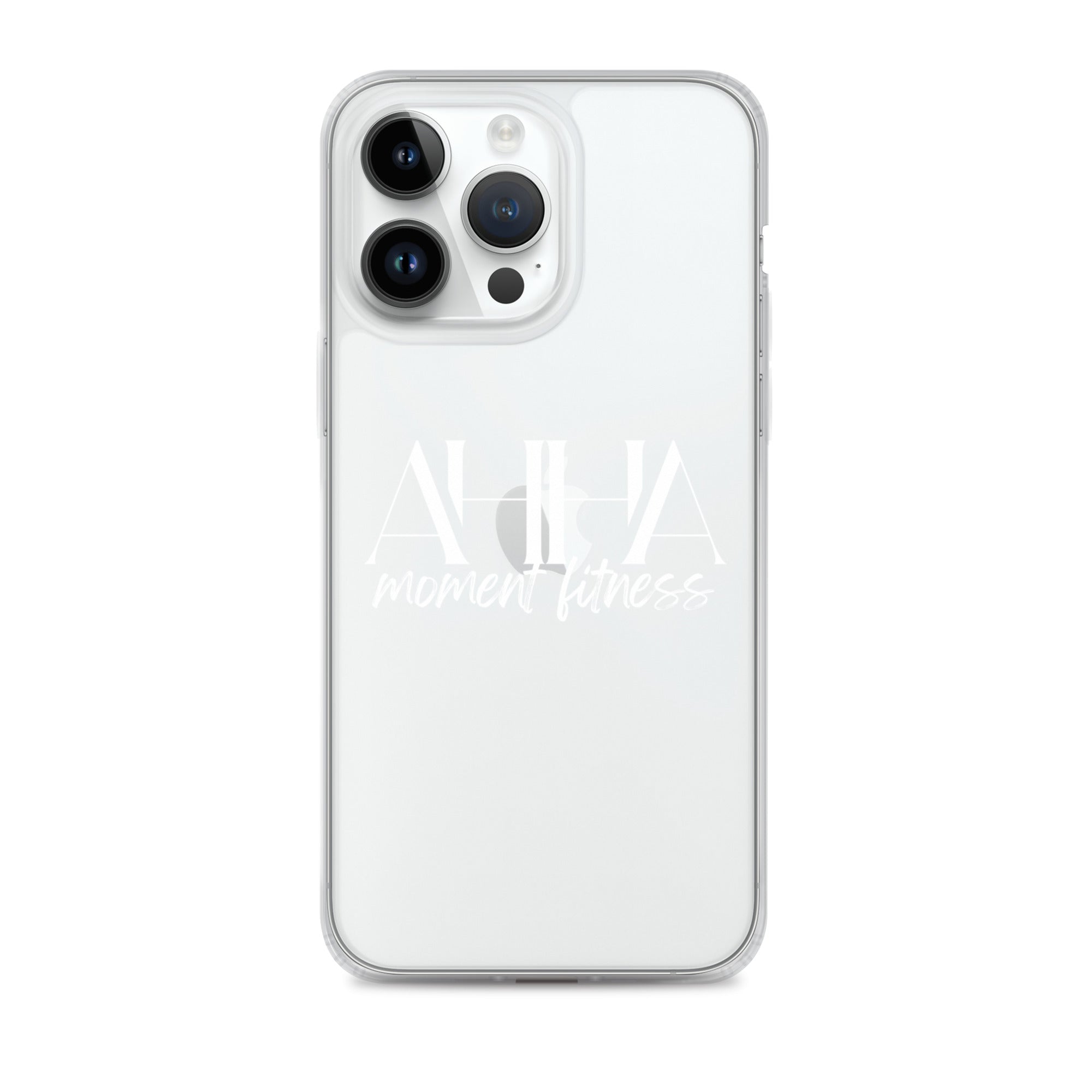 Clear Case for iPhone® - Ah Ha Large Font