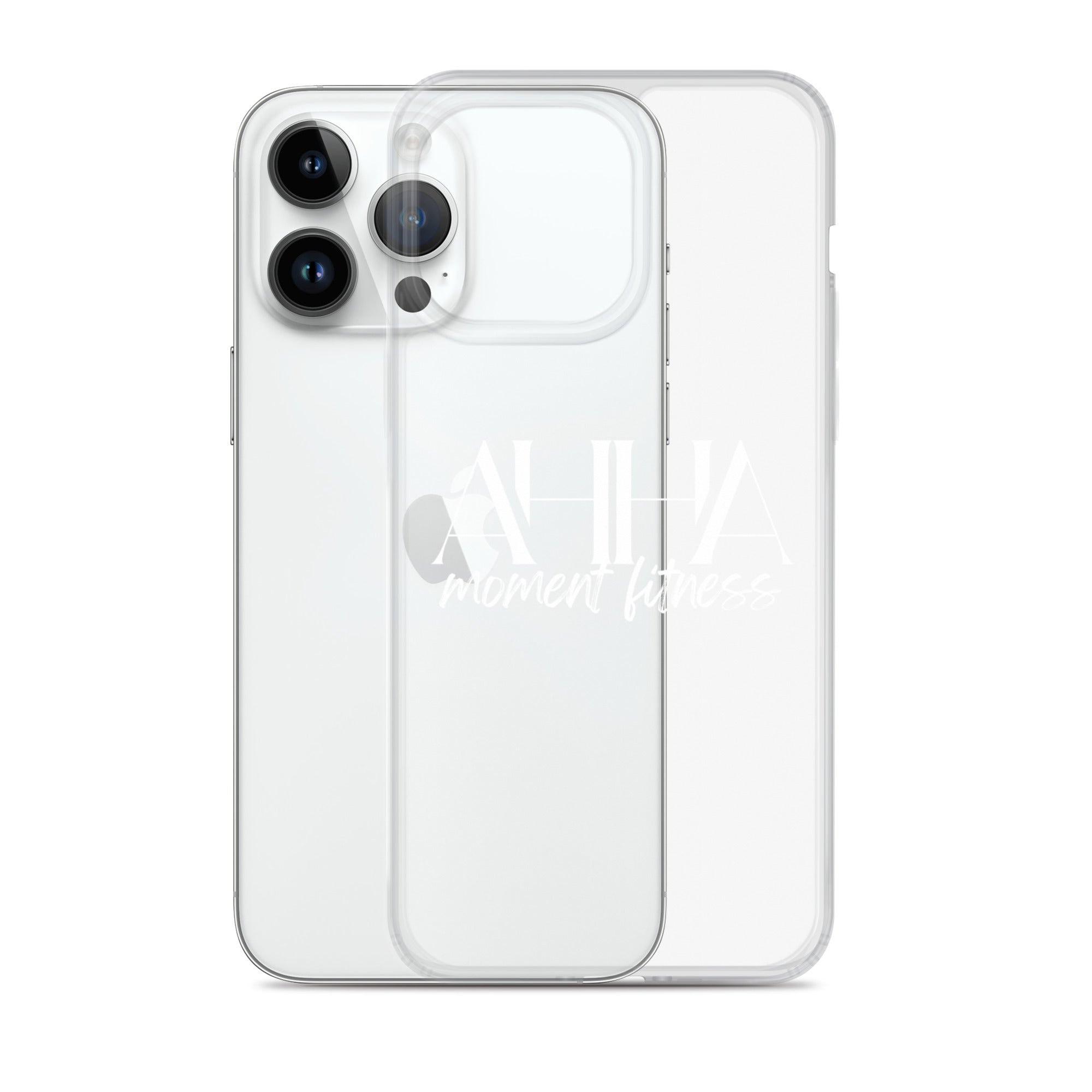 Clear Case for iPhone® - Ah Ha Large Font