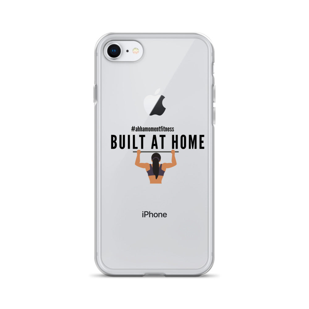 Clear Case for iPhone® - Built at Home with Image