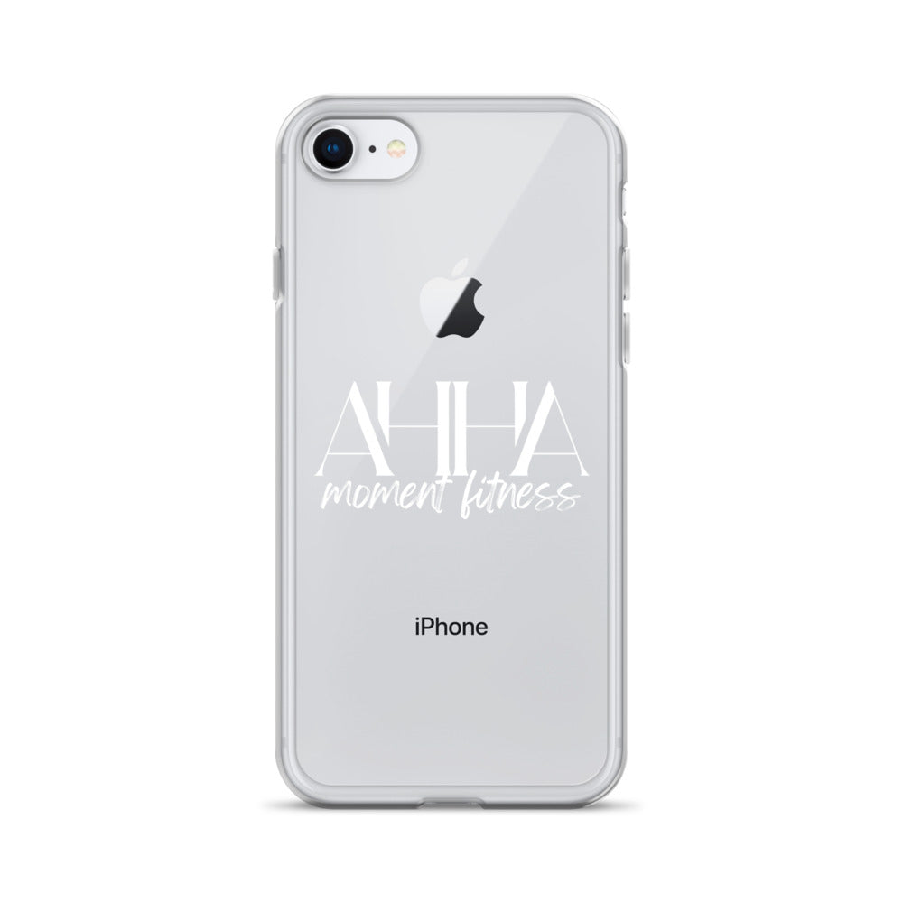 Clear Case for iPhone® - Ah Ha Large Font