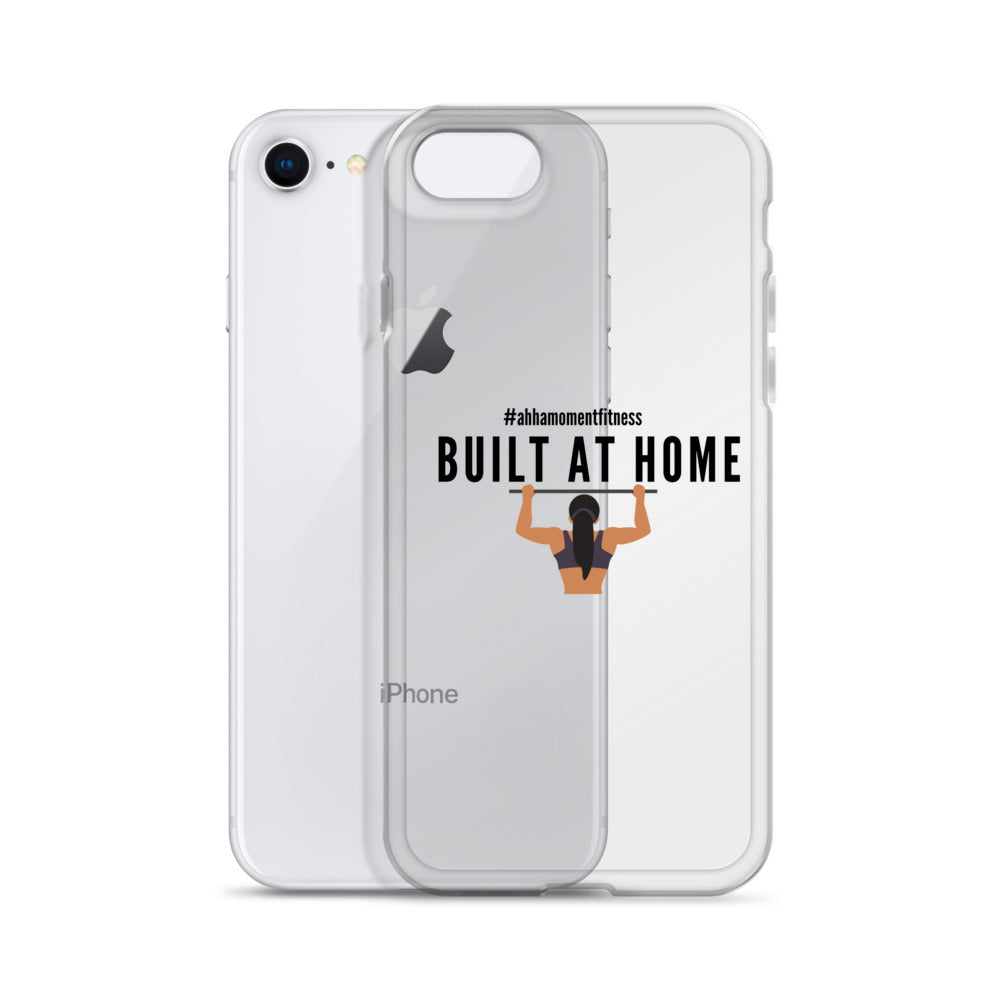Clear Case for iPhone® - Built at Home with Image