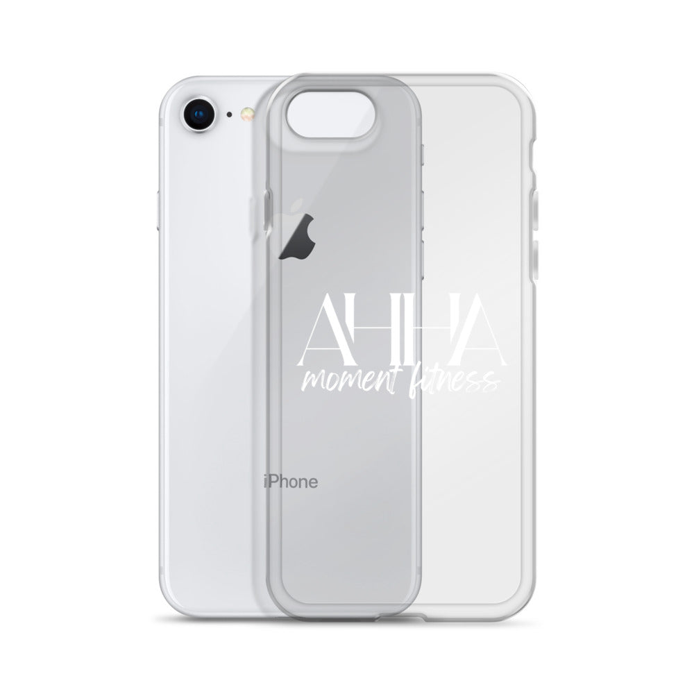 Clear Case for iPhone® - Ah Ha Large Font