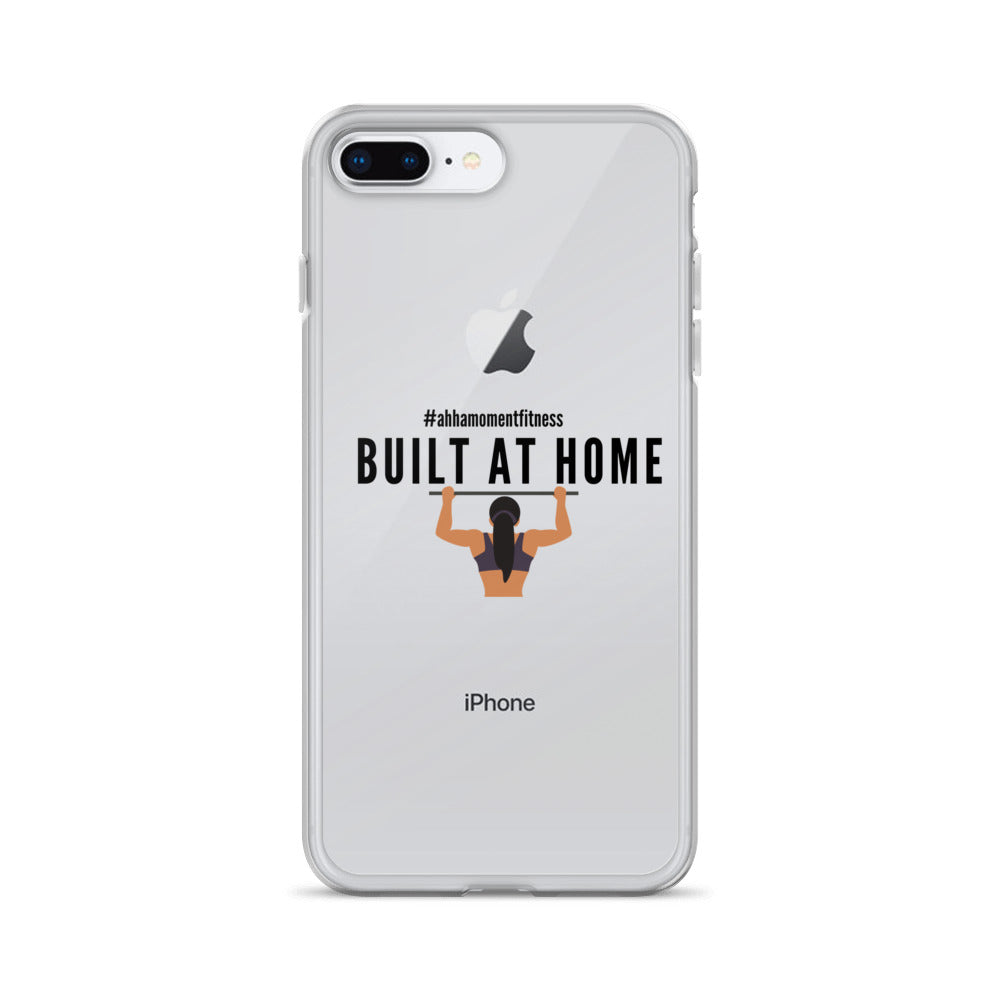 Clear Case for iPhone® - Built at Home with Image