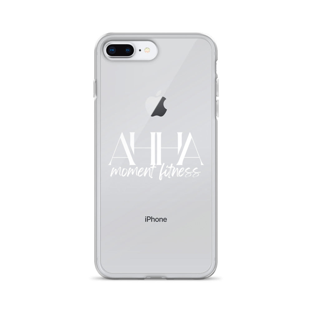 Clear Case for iPhone® - Ah Ha Large Font