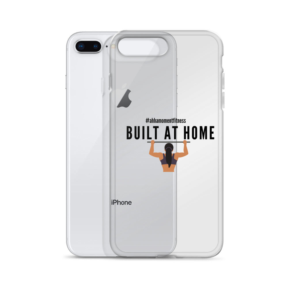 Clear Case for iPhone® - Built at Home with Image