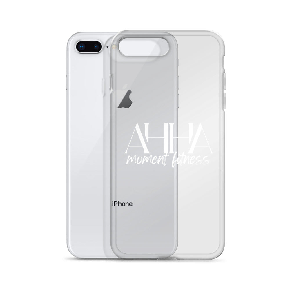Clear Case for iPhone® - Ah Ha Large Font