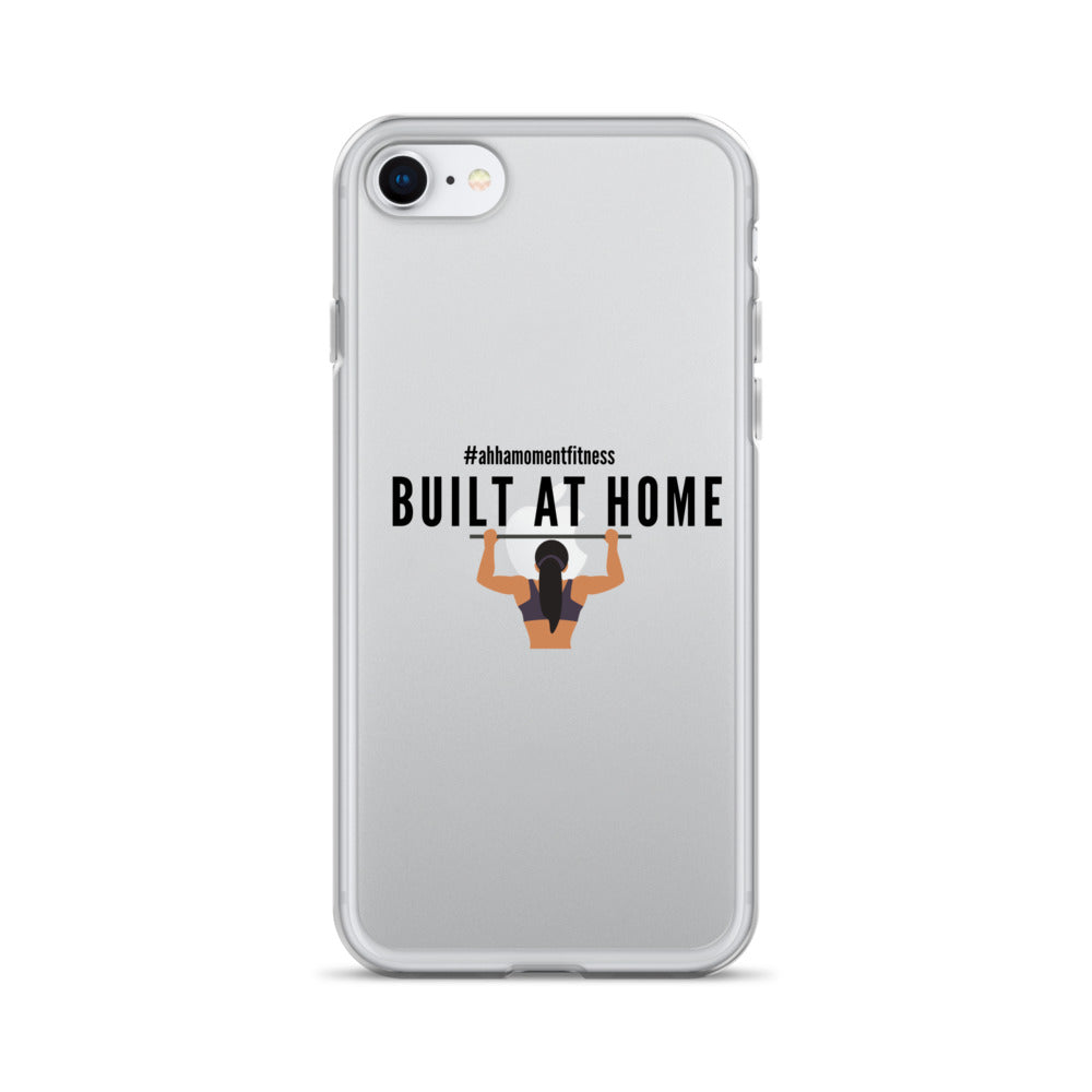 Clear Case for iPhone® - Built at Home with Image
