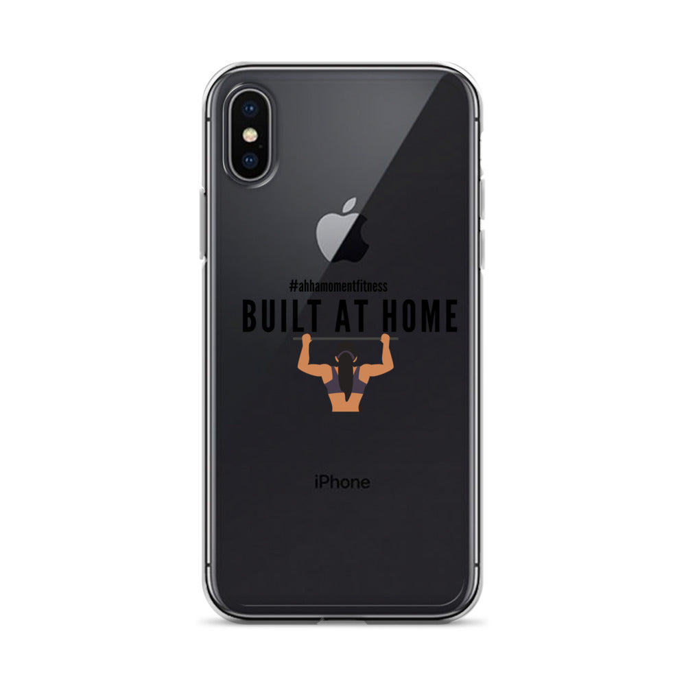 Clear Case for iPhone® - Built at Home with Image