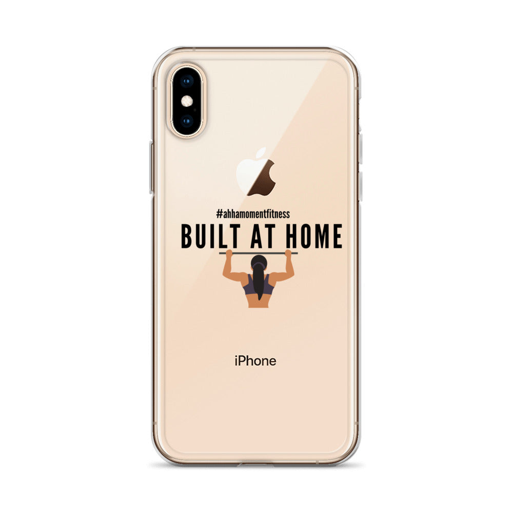 Clear Case for iPhone® - Built at Home with Image